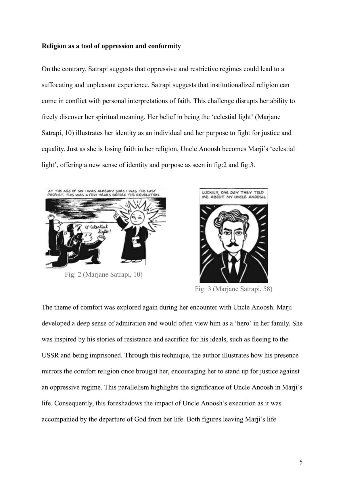 HL English Language & Literature Essay  - Page 5