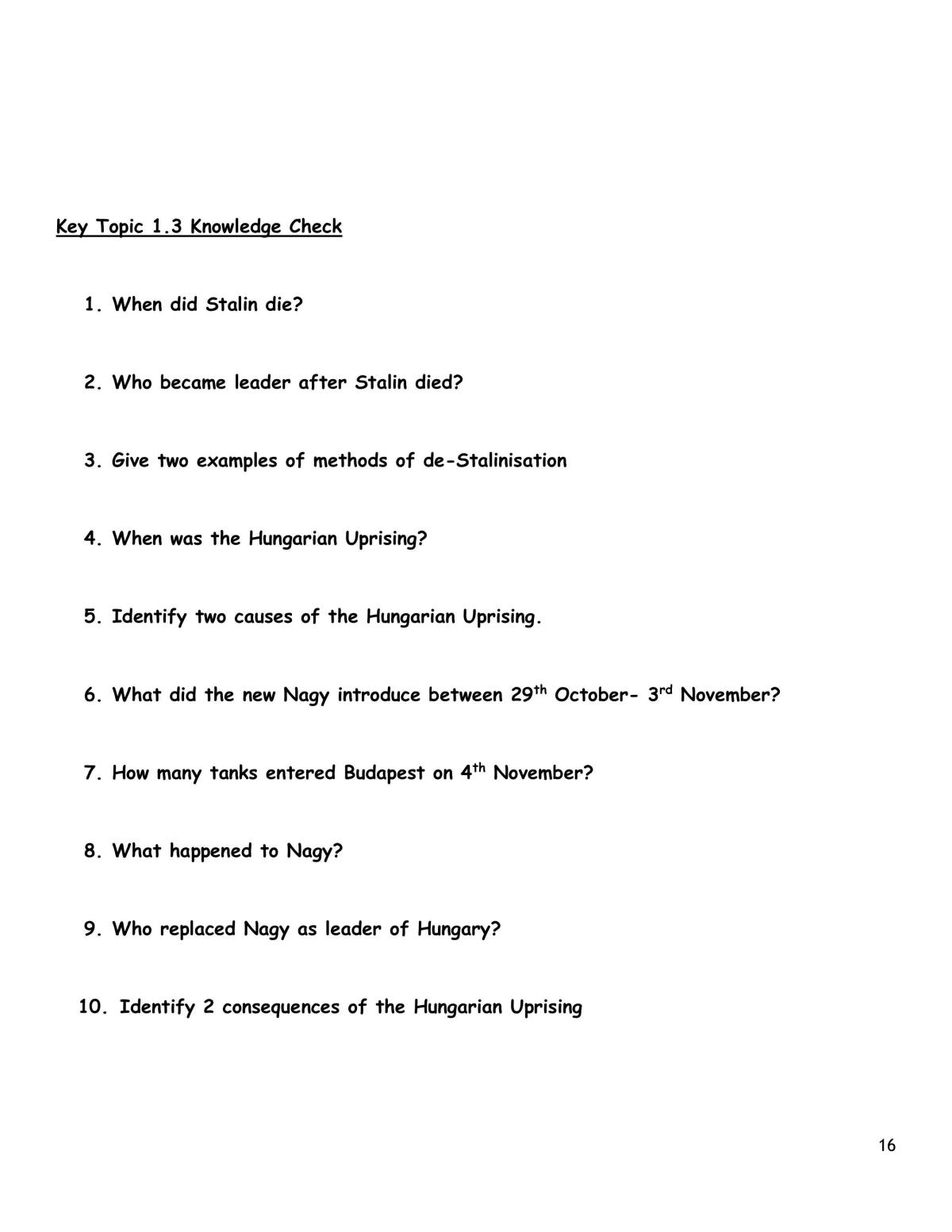 Cold War Revision - Page 16