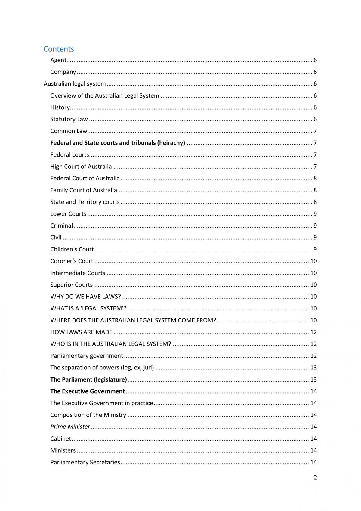 Exam notes - Page 2
