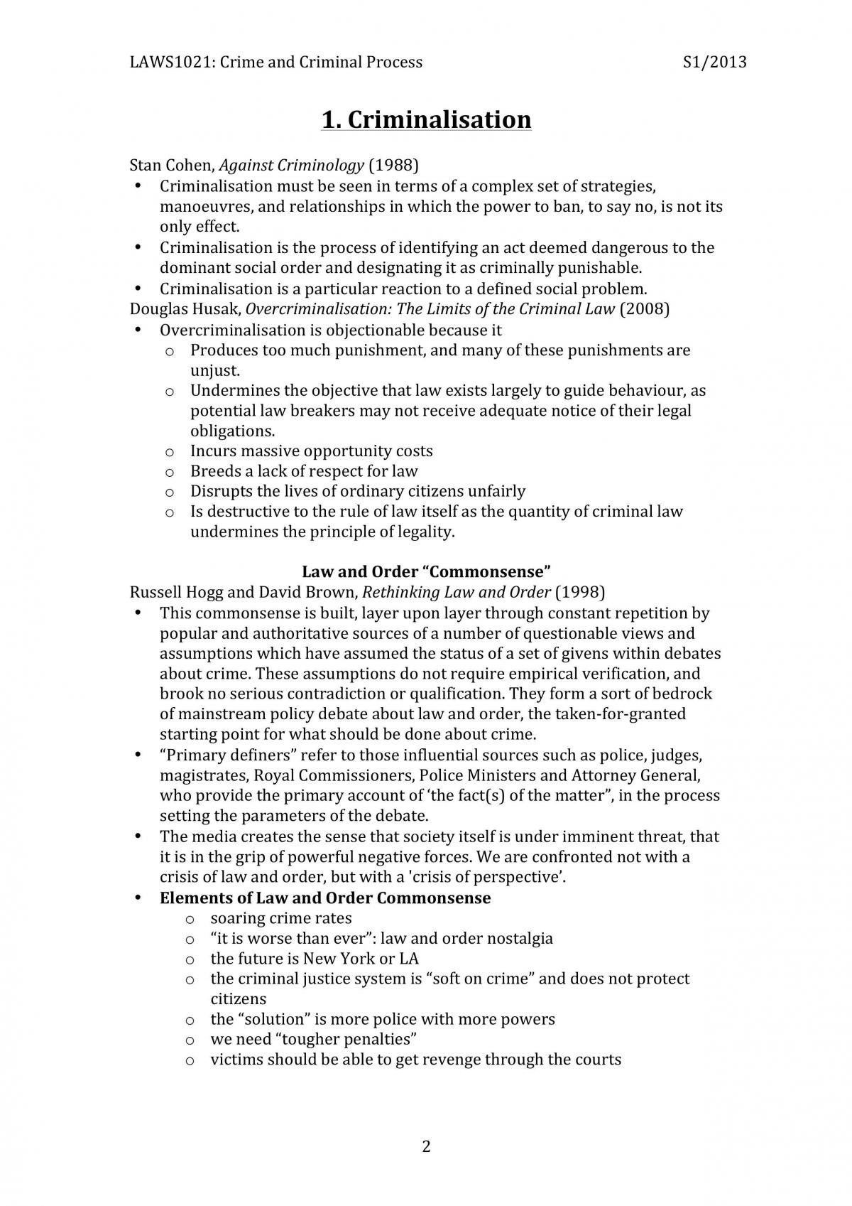 Exam Ready Notes for Ciminal Process - Page 2