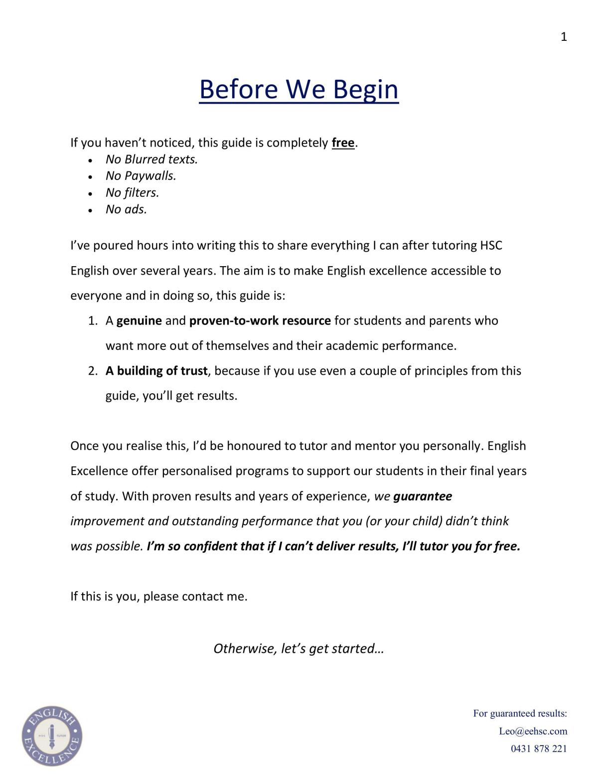 Guide to HSC English - Page 2
