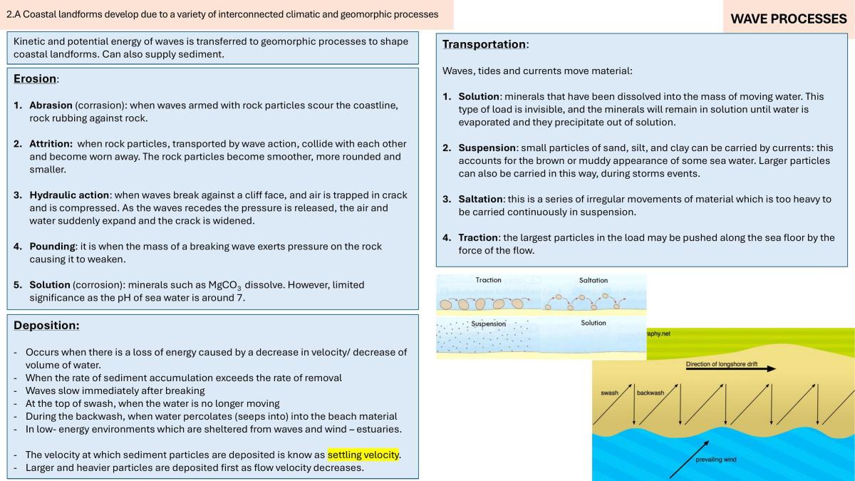 Entire Coasts Topic Revision  - Page 16