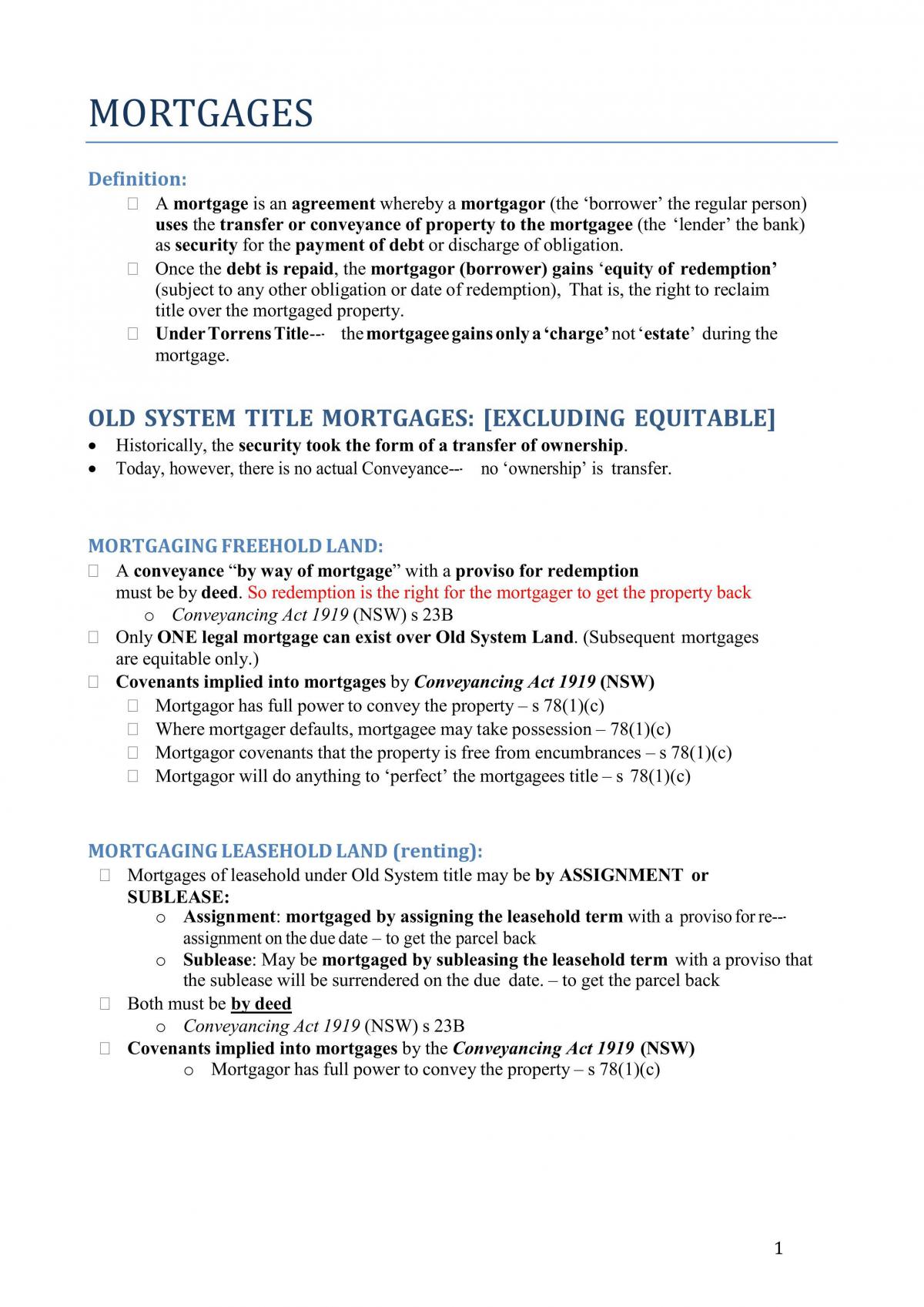 Property Law B - Page 2