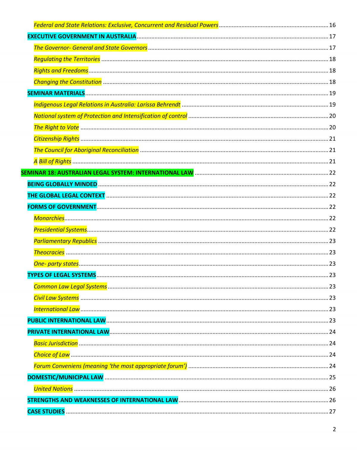 Foundations of Laws Notes - Page 2