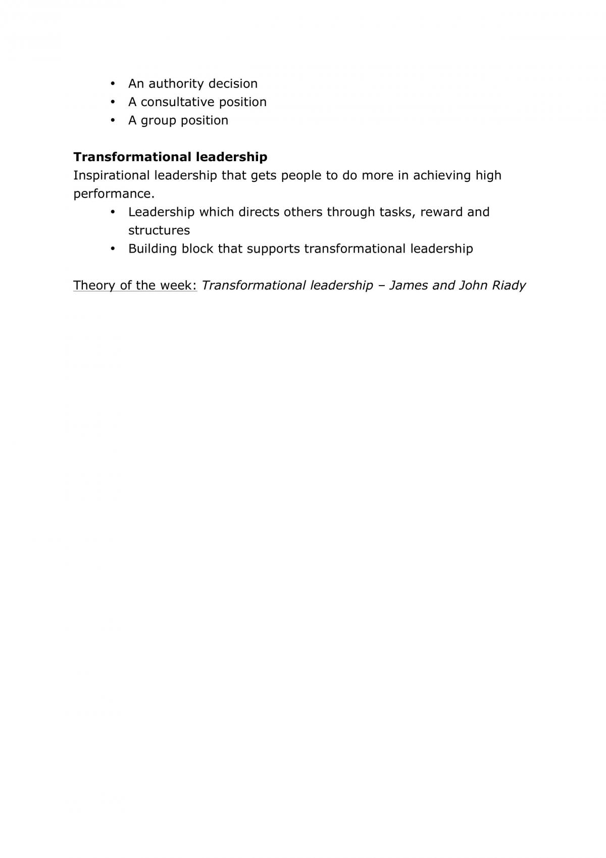 Management Concepts - Complete Course Notes - Page 17