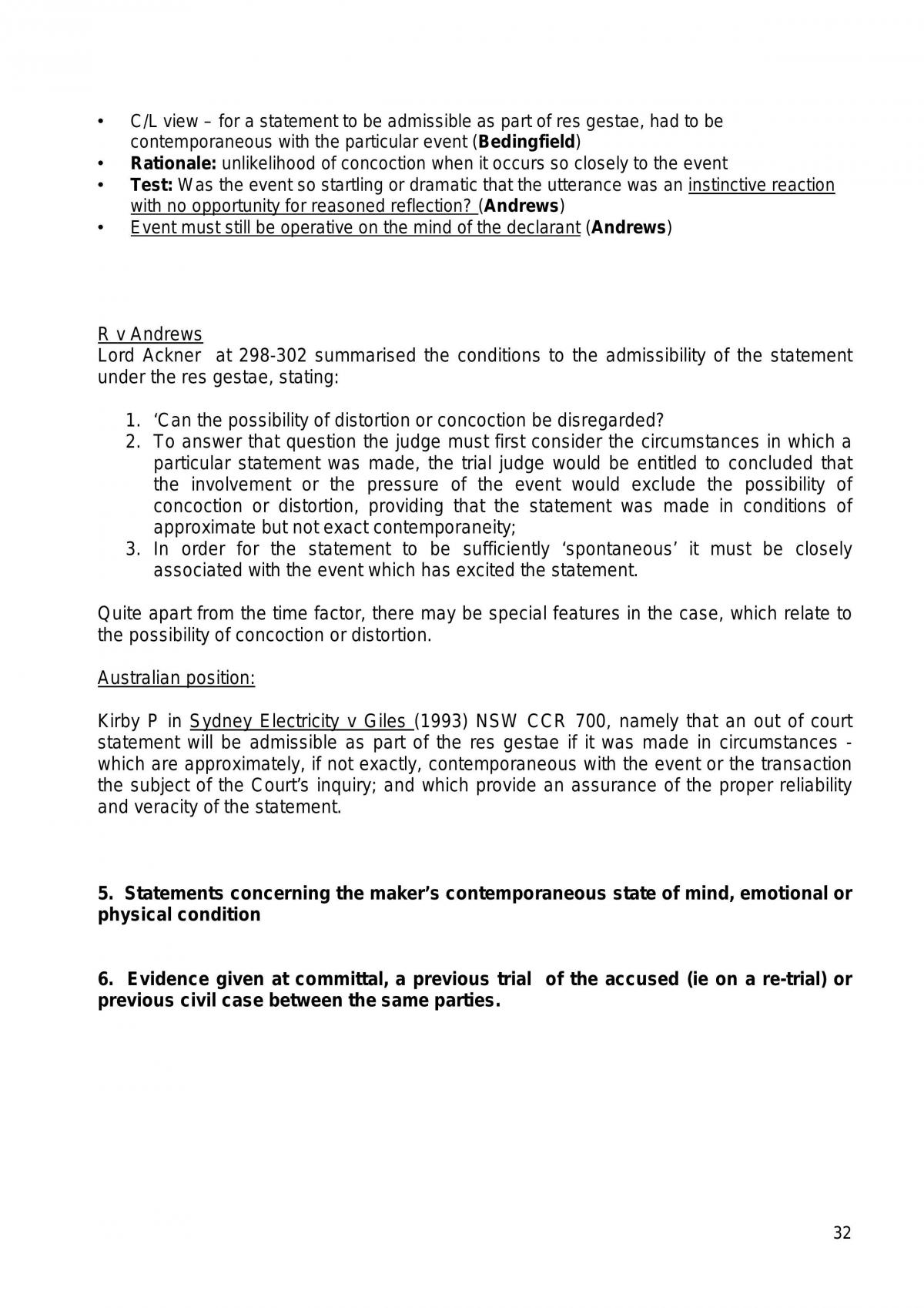 Evidence - Final Exam Notes - Page 32