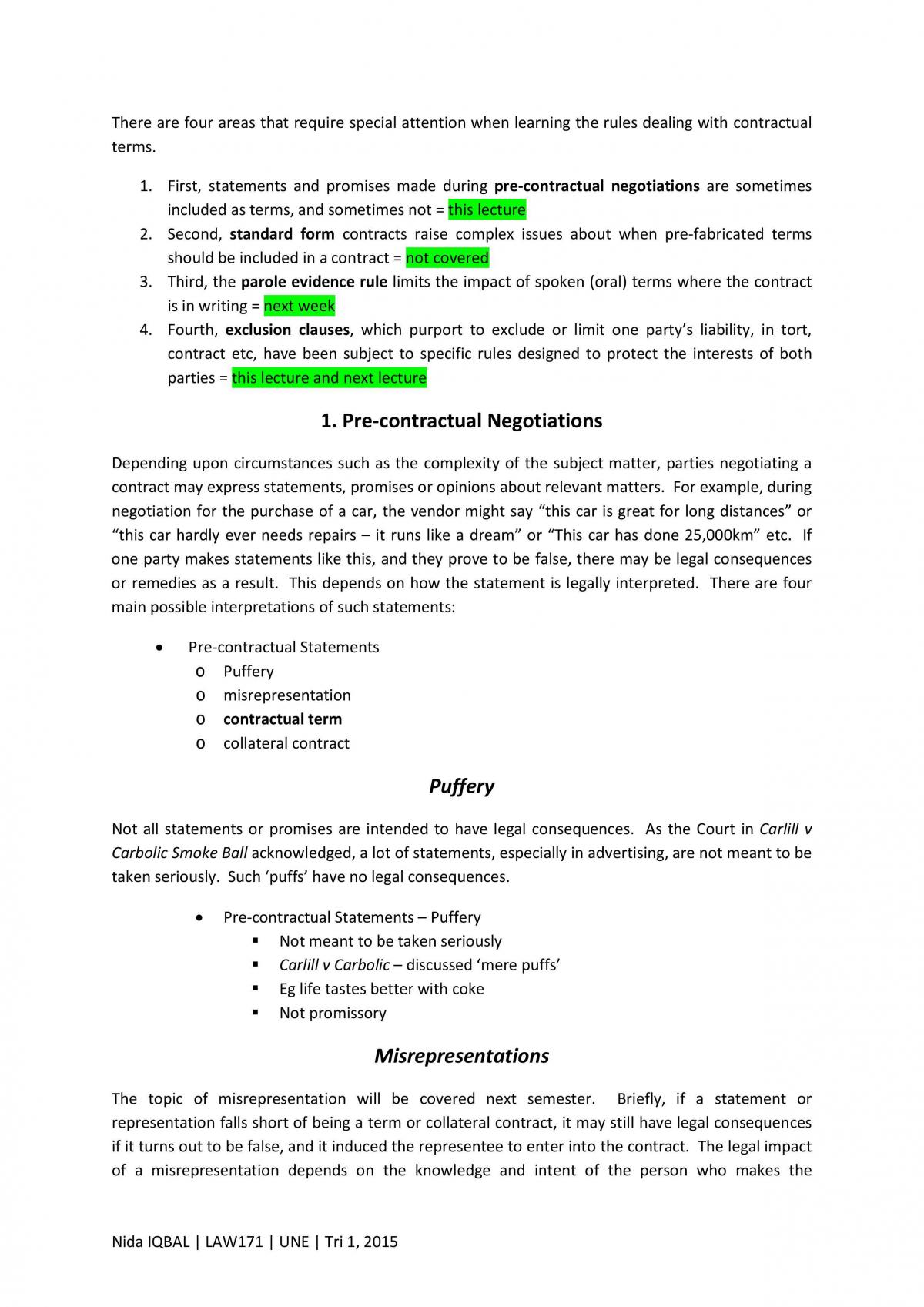 Law 171 - Complete Notes and Case Summaries - Page 54