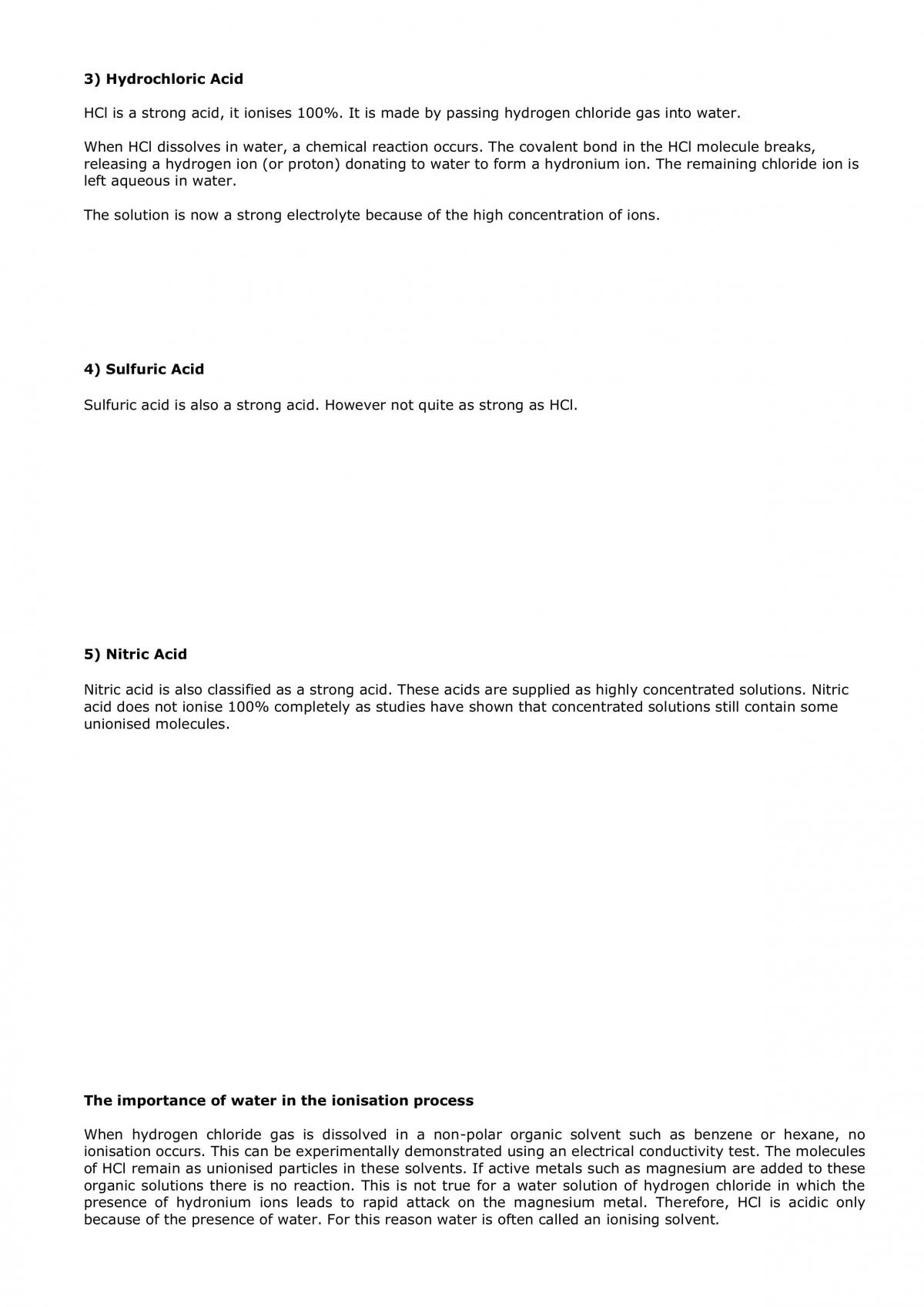 HSC Chemistry Module 2 The Acidic Environment Full Notes - Page 27