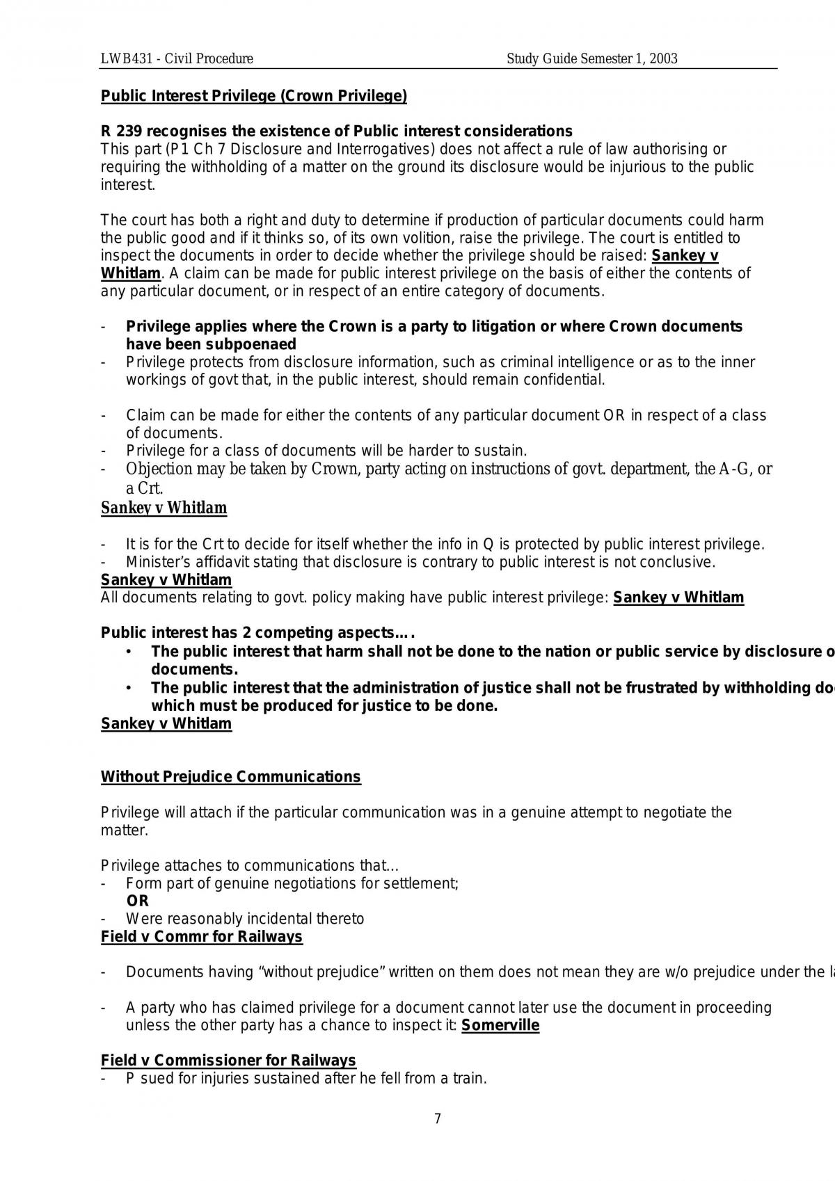Civil Proceedure Notes - Page 76