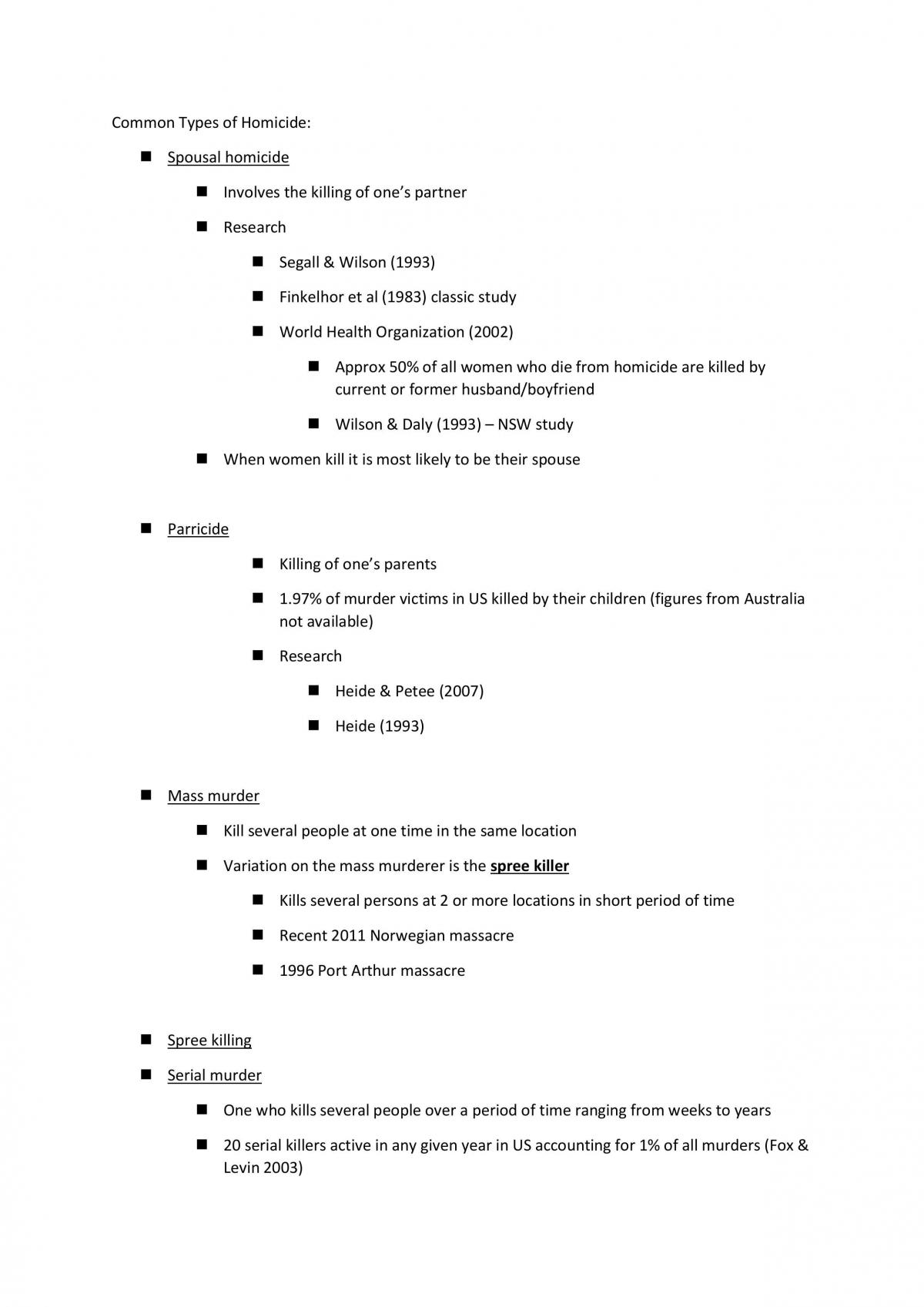 Victimology Course Notes - Page 13