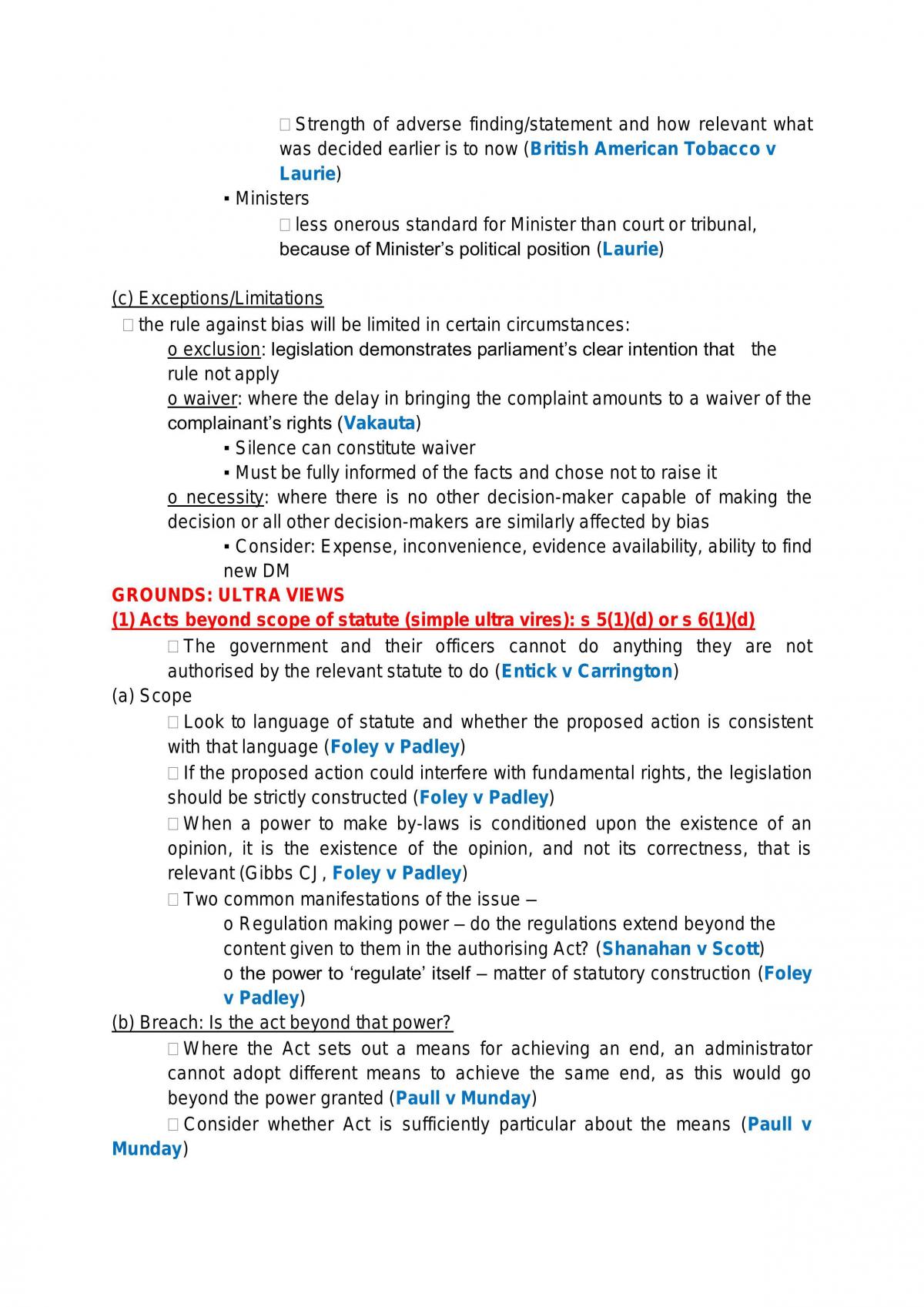 Admin Law Summary - Page 12