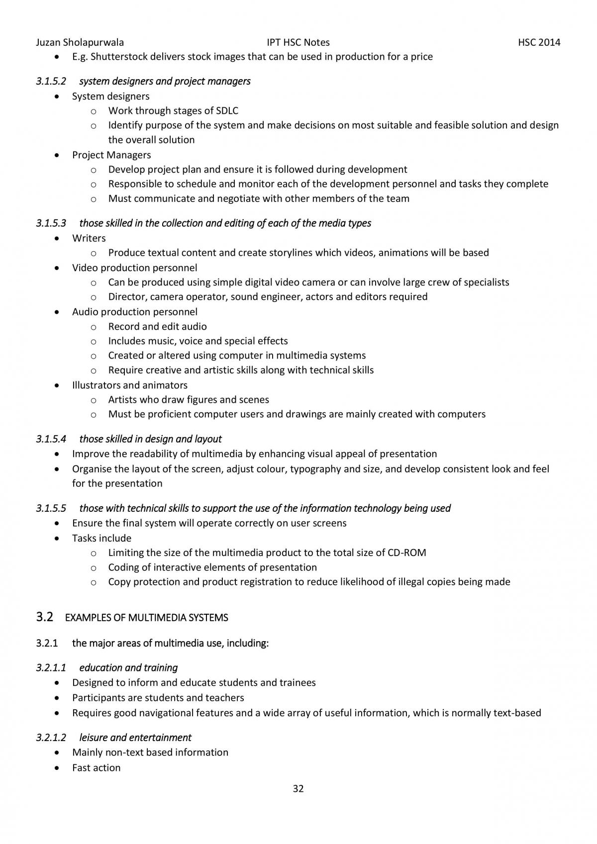 IPT HSC Notes - Page 32