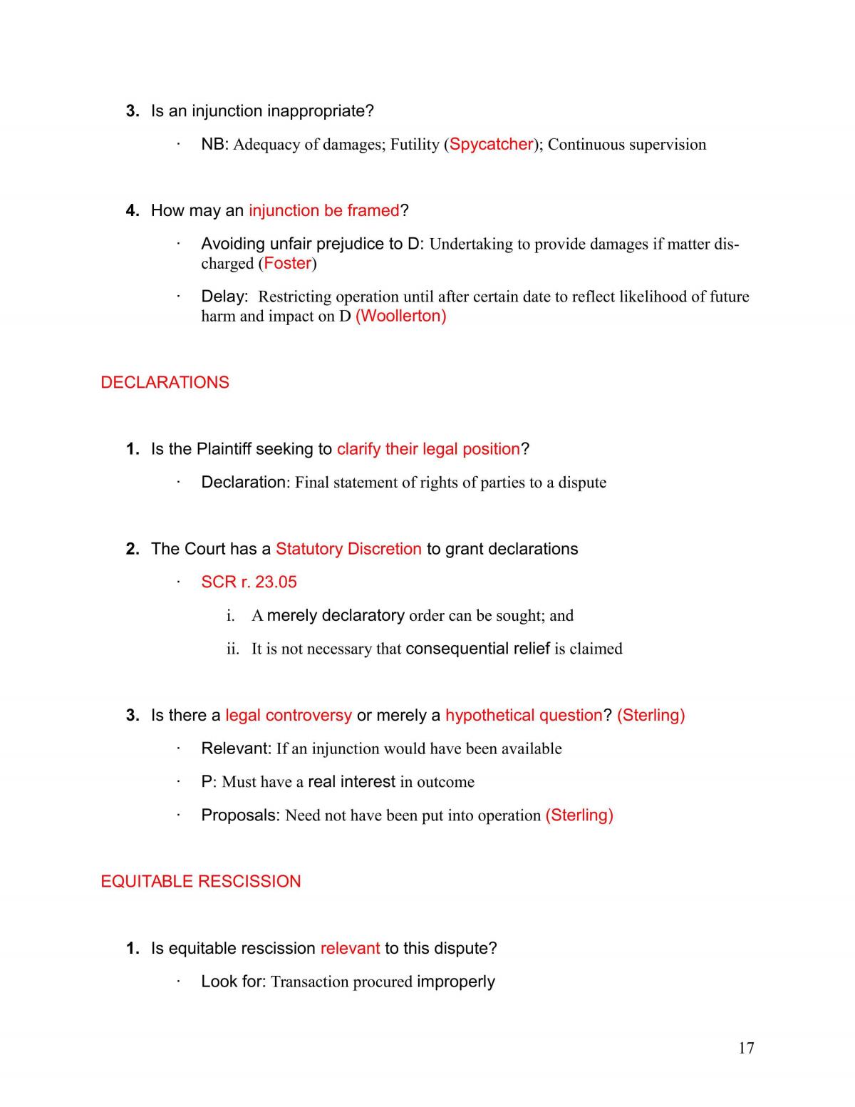 Equity Exam Notes - Page 17
