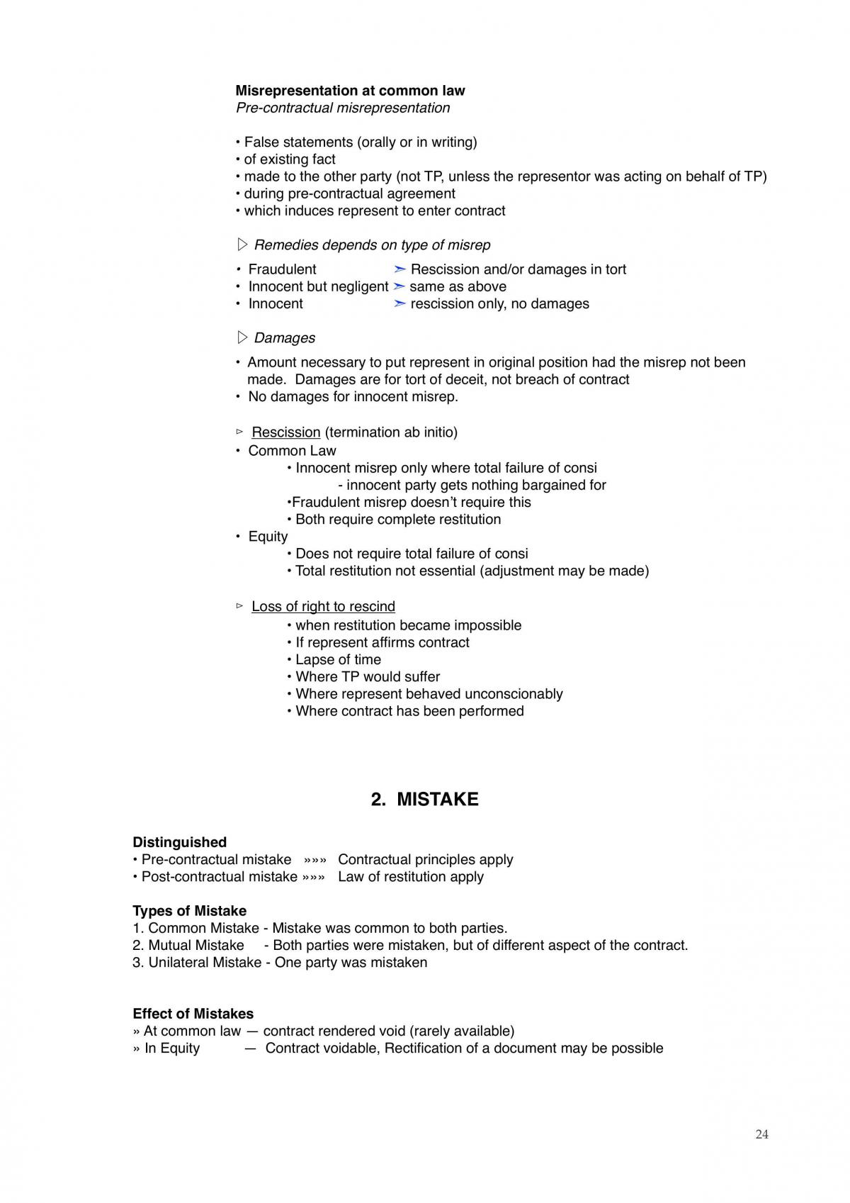 Contract Law - Page 24