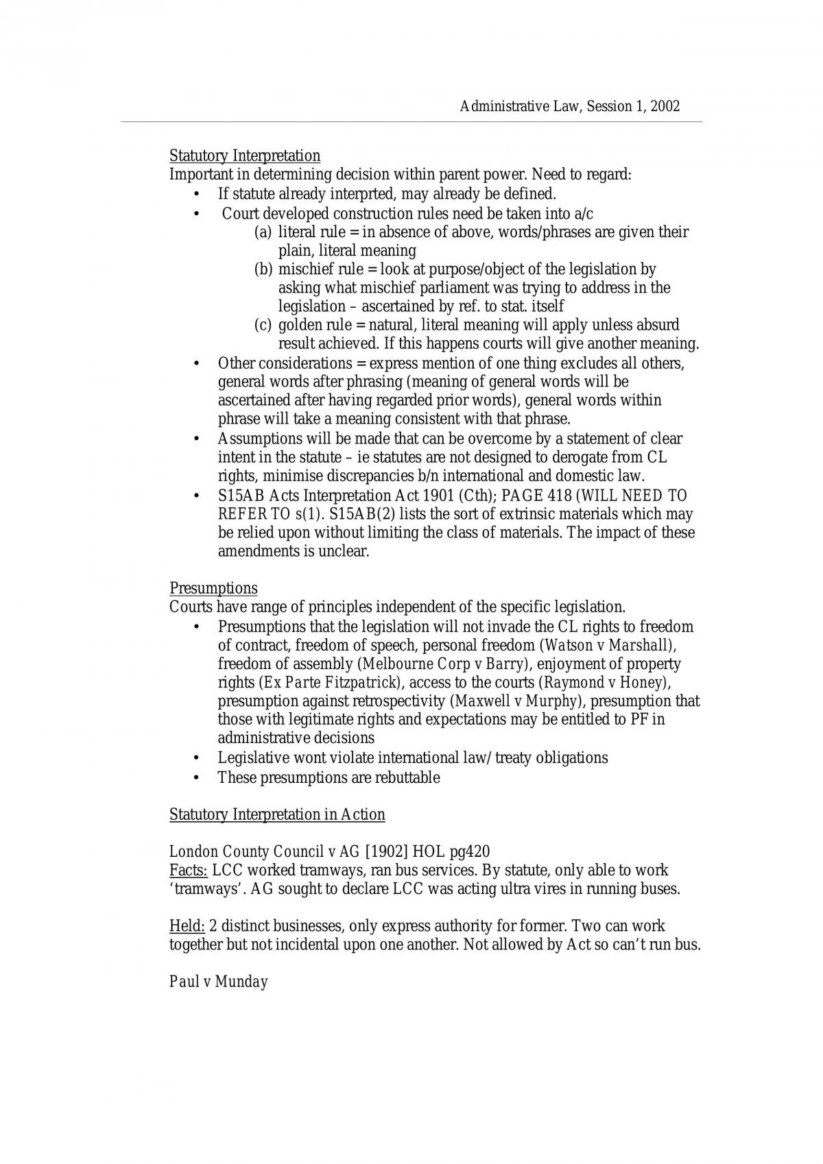 Admin Law Notes - Page 29
