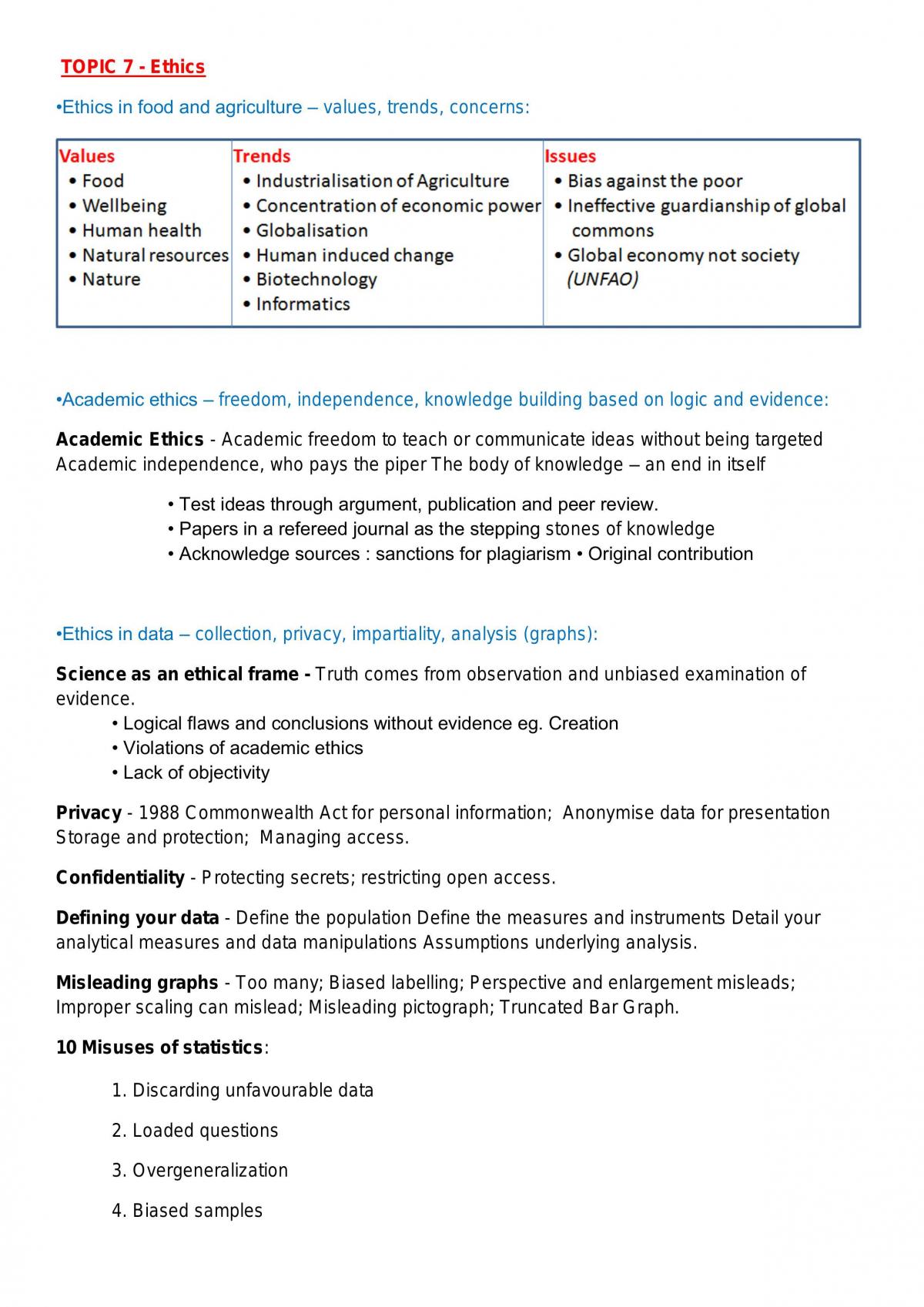 Study Notes for AGS107 - Precision Agriculture & Data Handling - Page 12