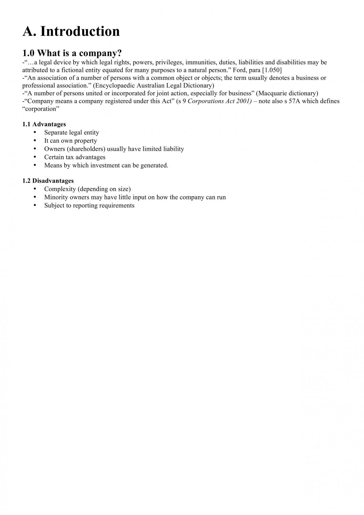 Corporate Law Notes - Page 2