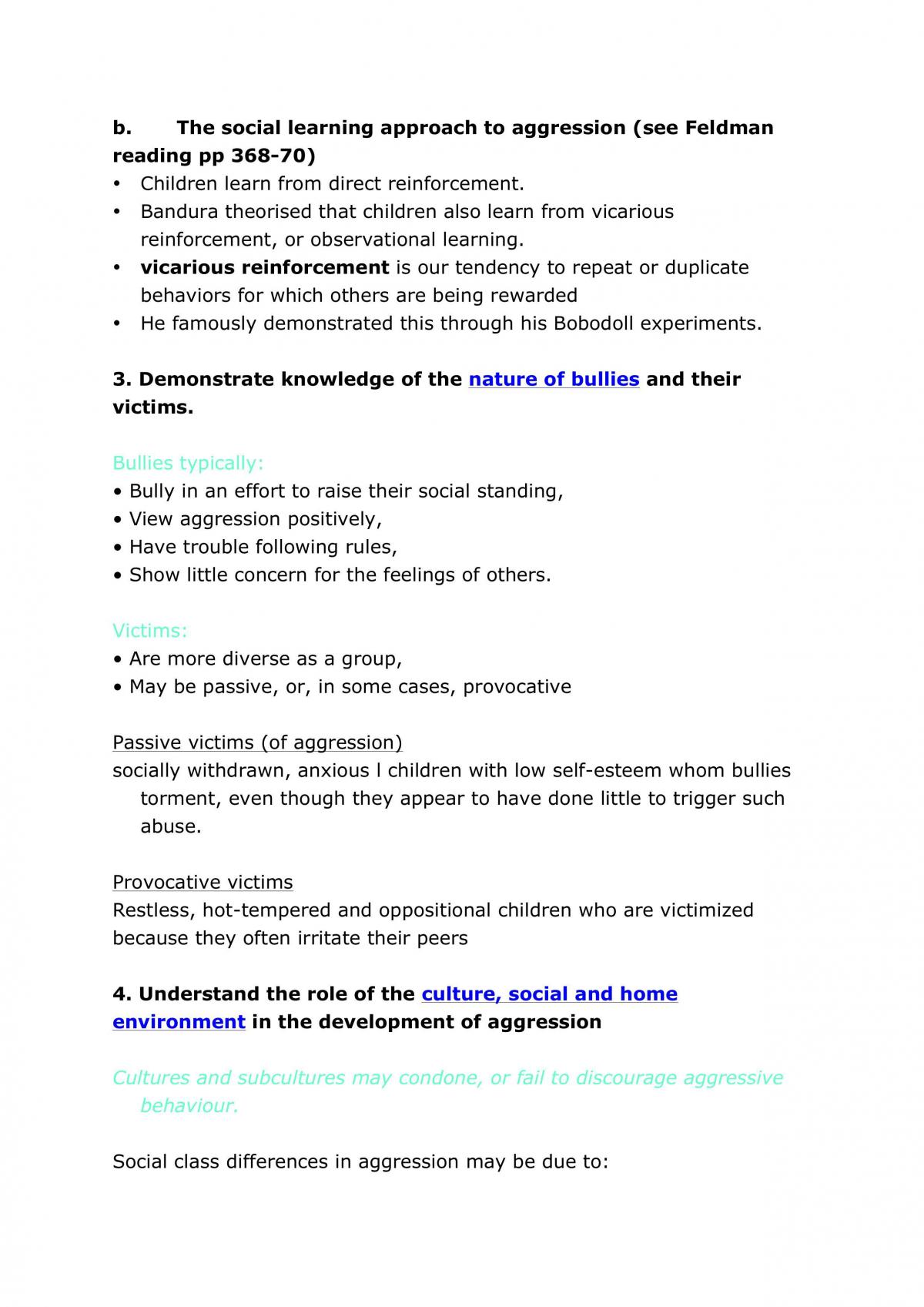 Child and Adolescent Developement Complete Study Notes - Page 85