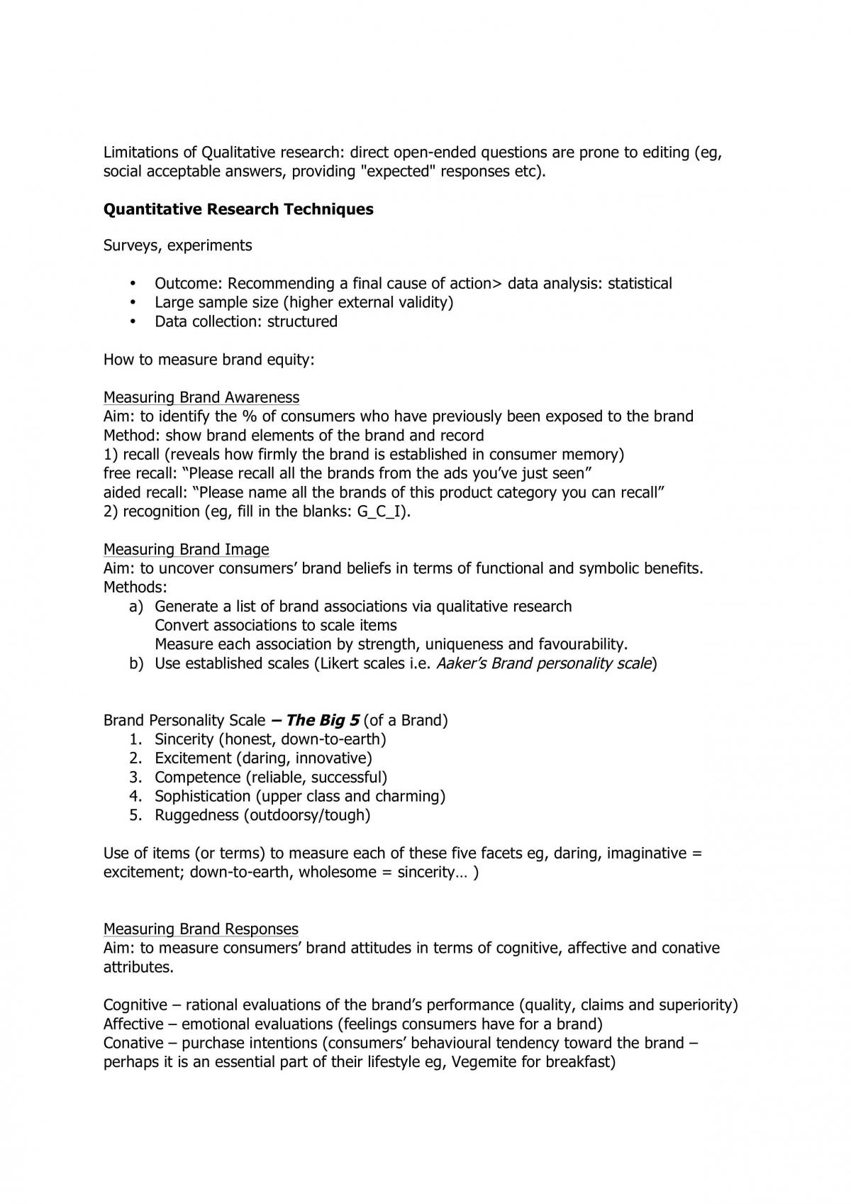 Brand Management Study Notes and Examples - Page 17
