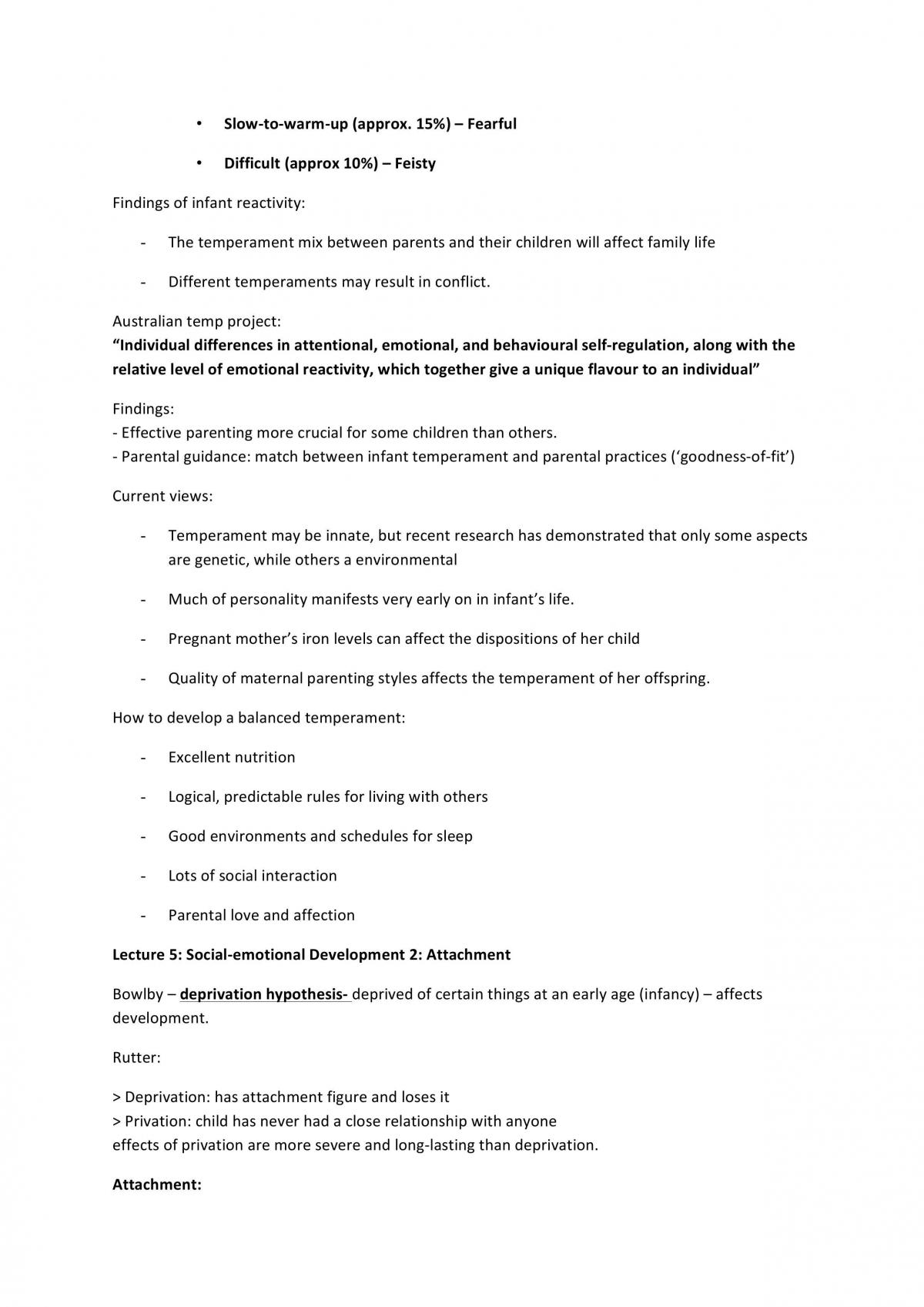 Mind, Brain & Behaviour 2 Study Notes - Page 23