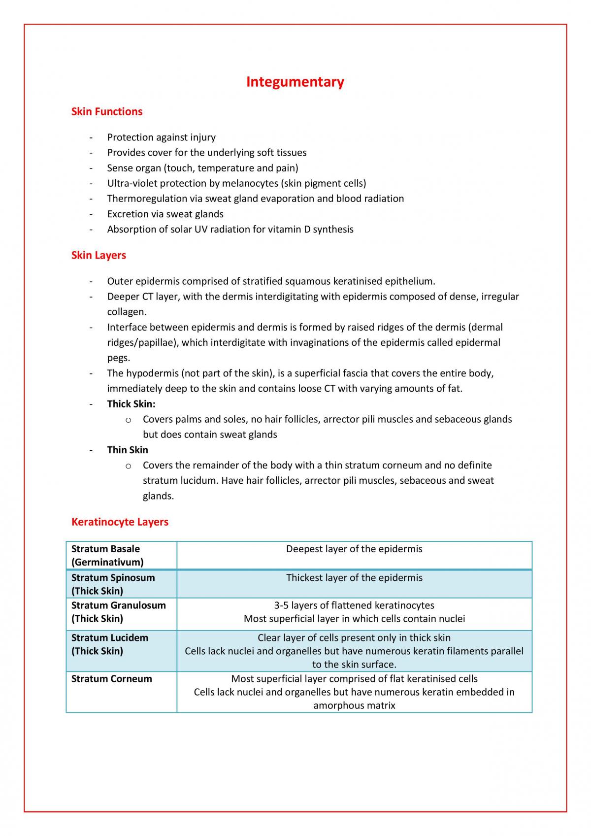 ANAT Final Exam Notes - Page 2