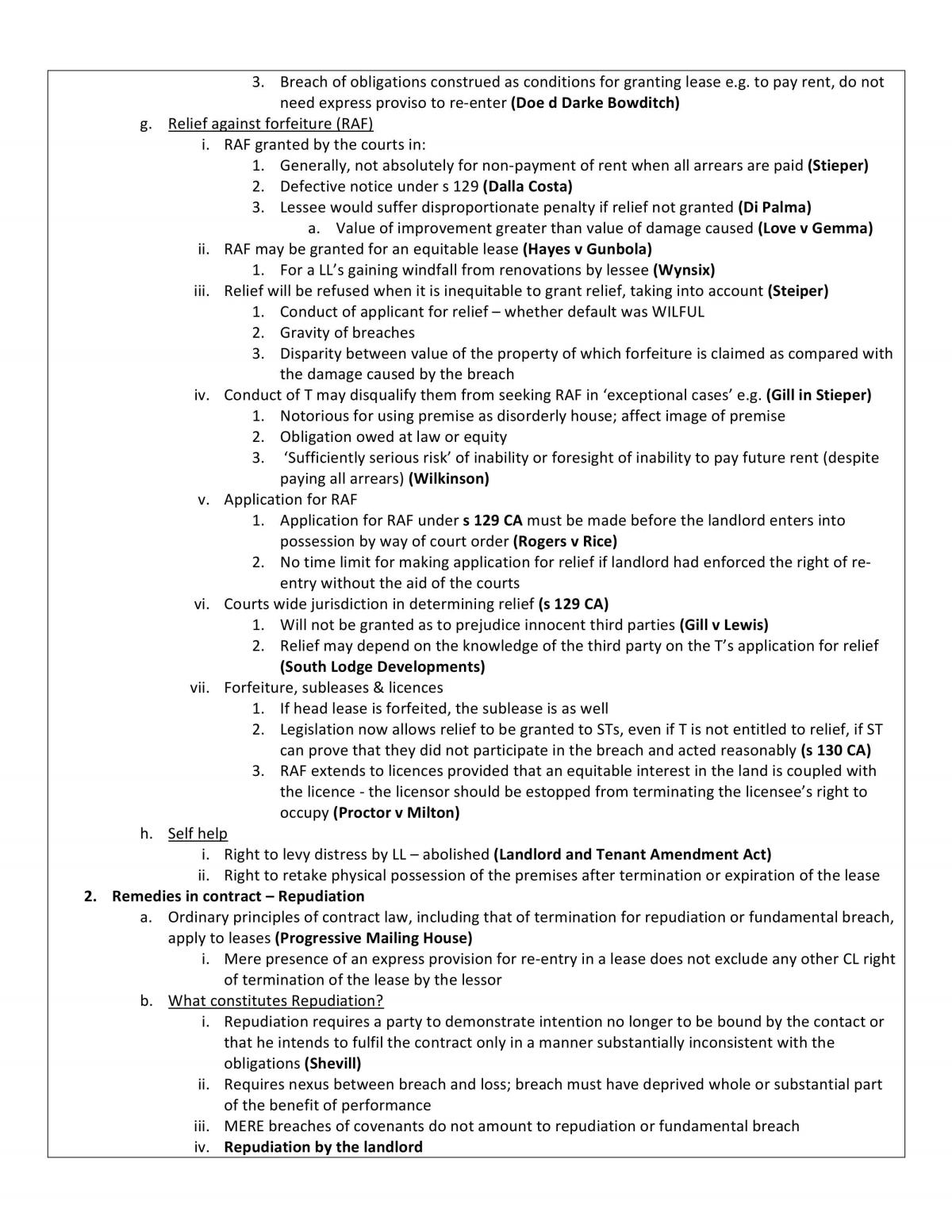 LAWS2383 Land Law Notes - Page 22