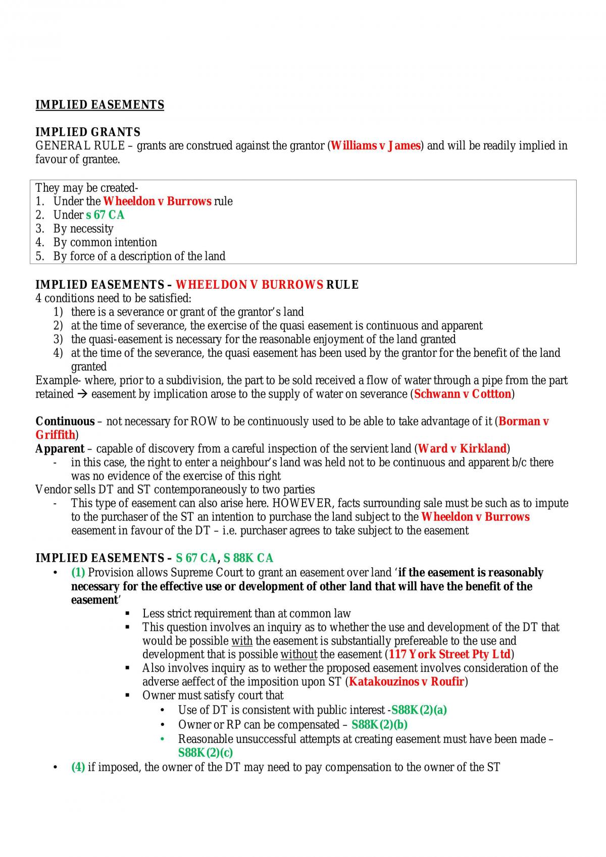 Easements Notes - Page 11