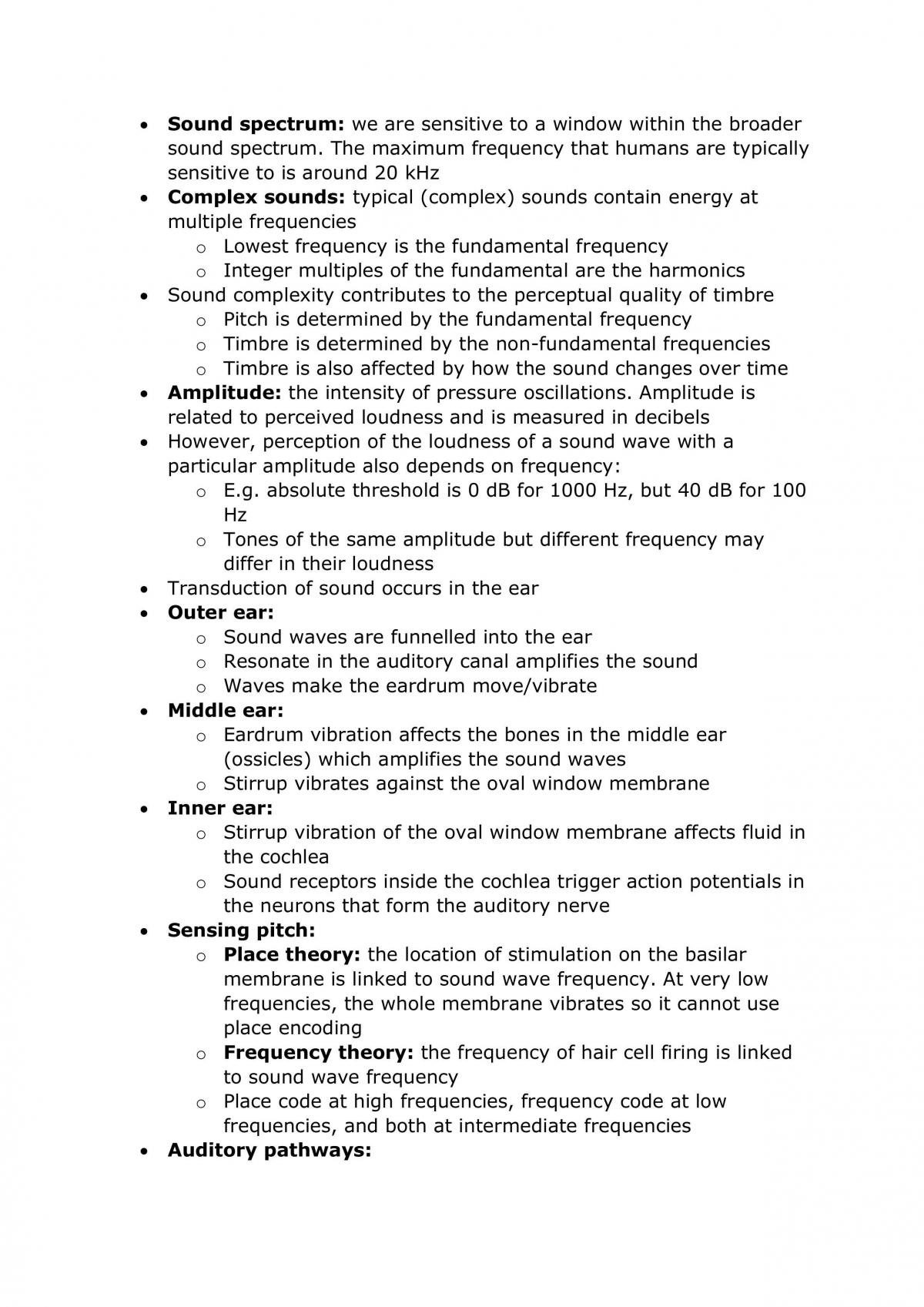 Entire Summary Notes for Psychology 1B Course  - Page 17