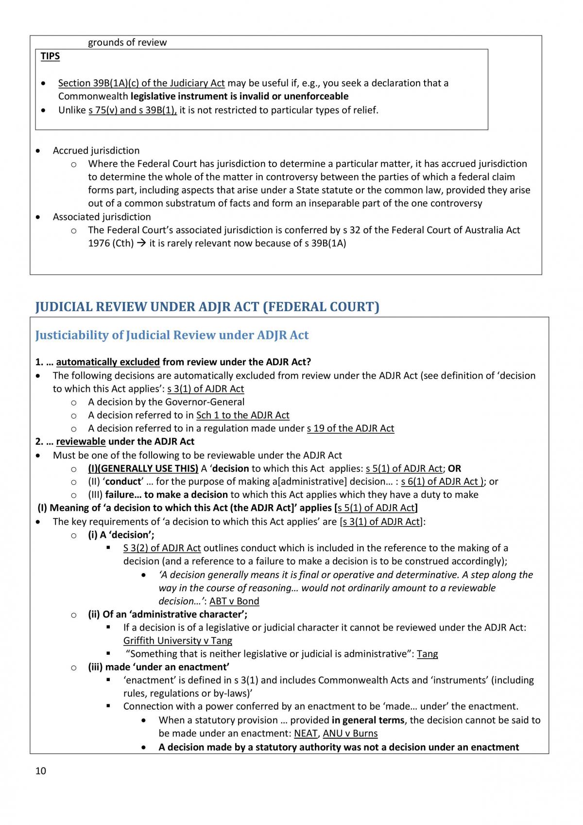 Exam Notes - Page 10
