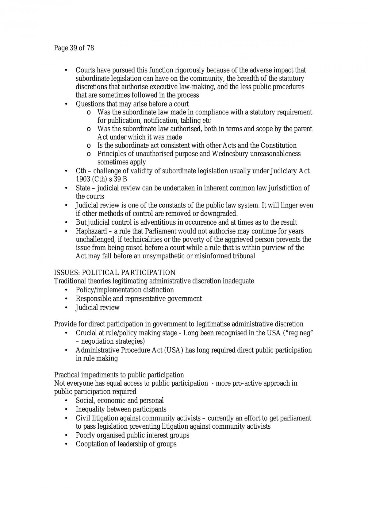 Administrative Law - Page 39