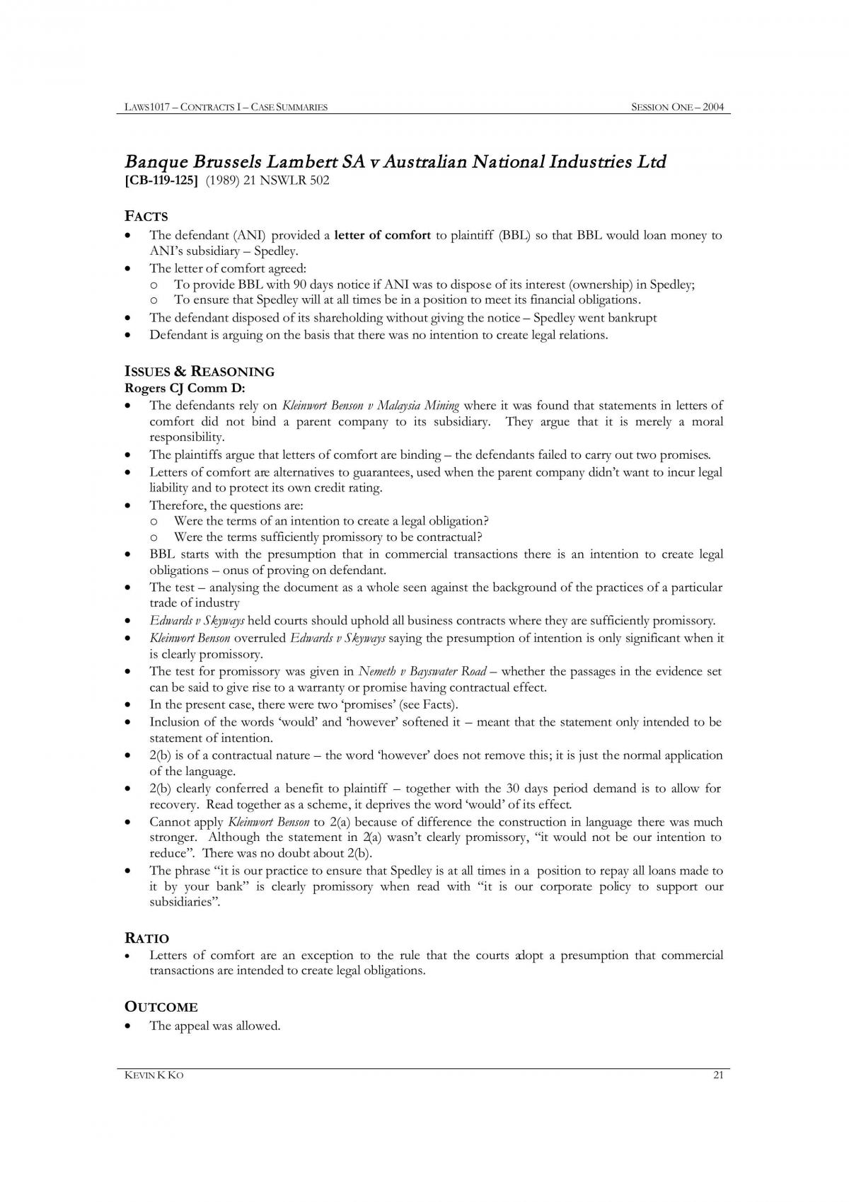 Laws1071 Case Summary - Page 21