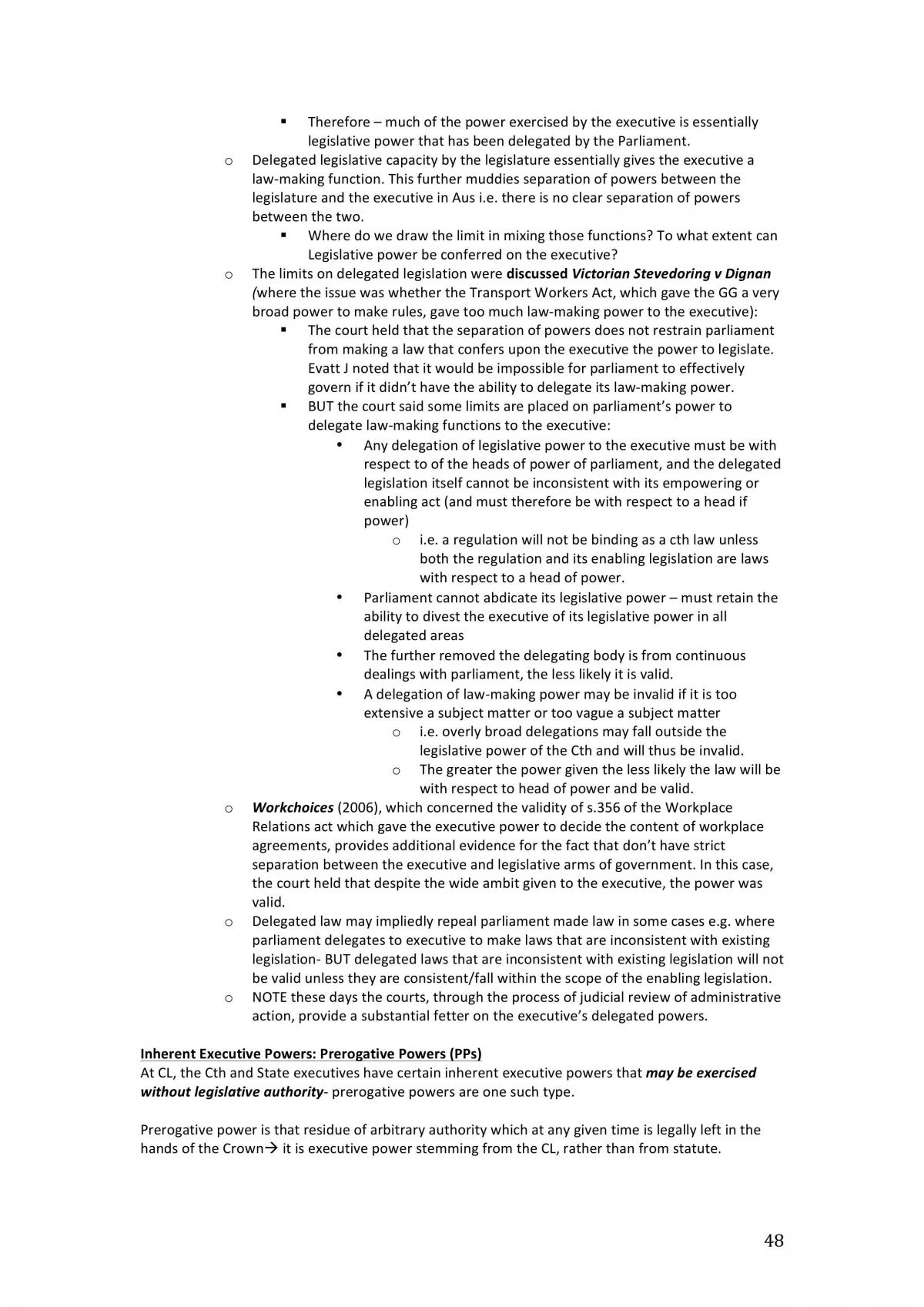 Constitutional Law Full Notes - Page 48