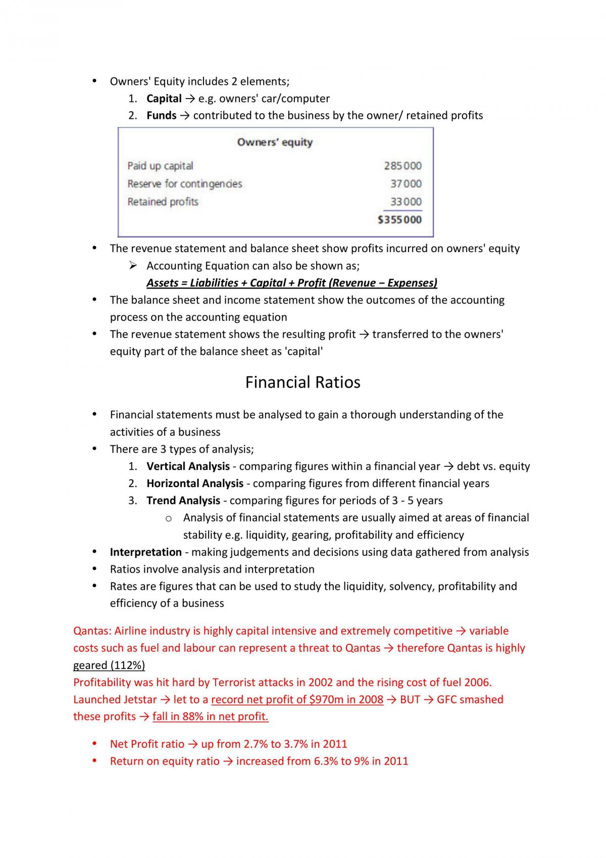 Finance HSC Business Studies Notes - Page 13
