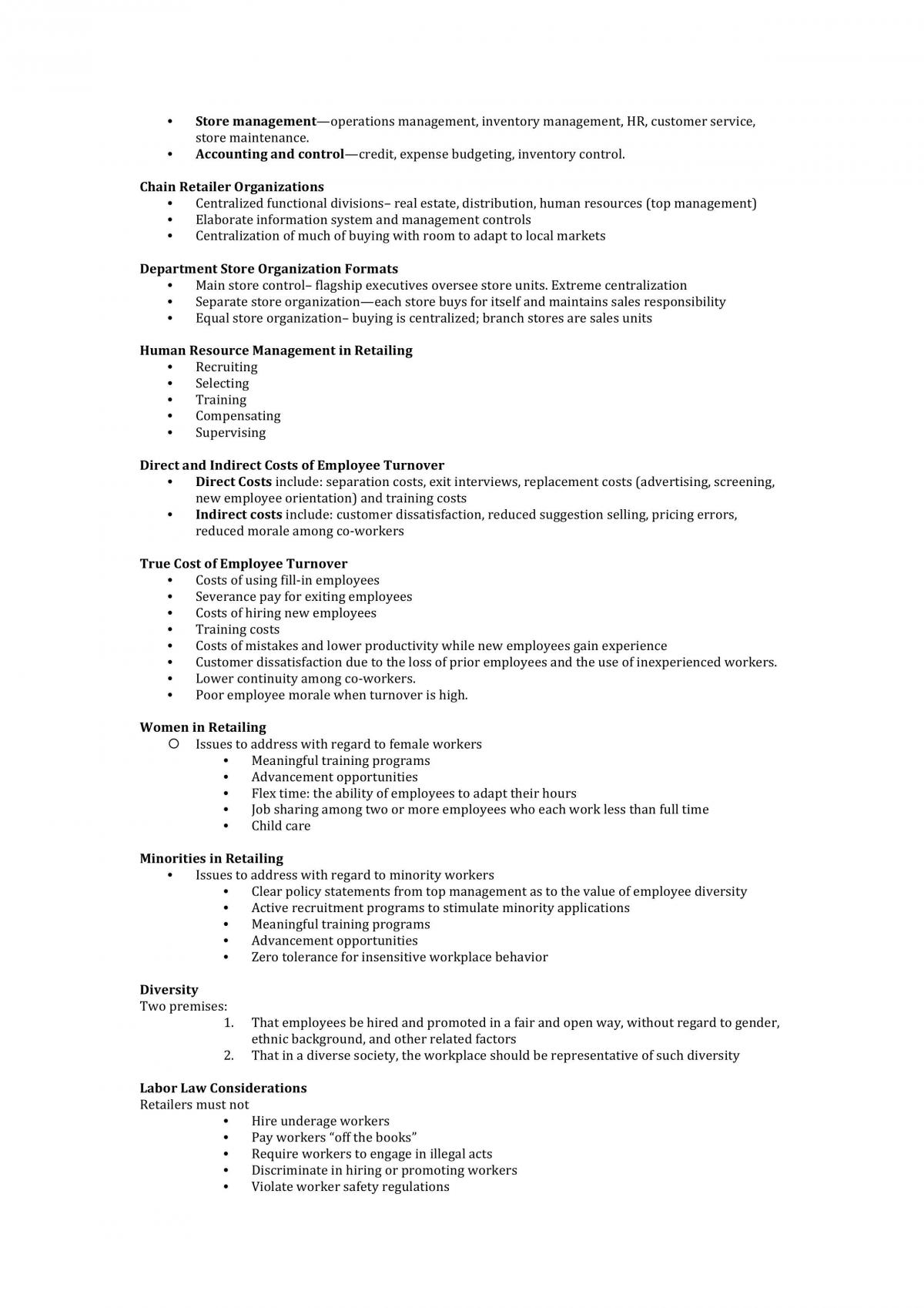Retailing- Complete Summary Notes - Page 27