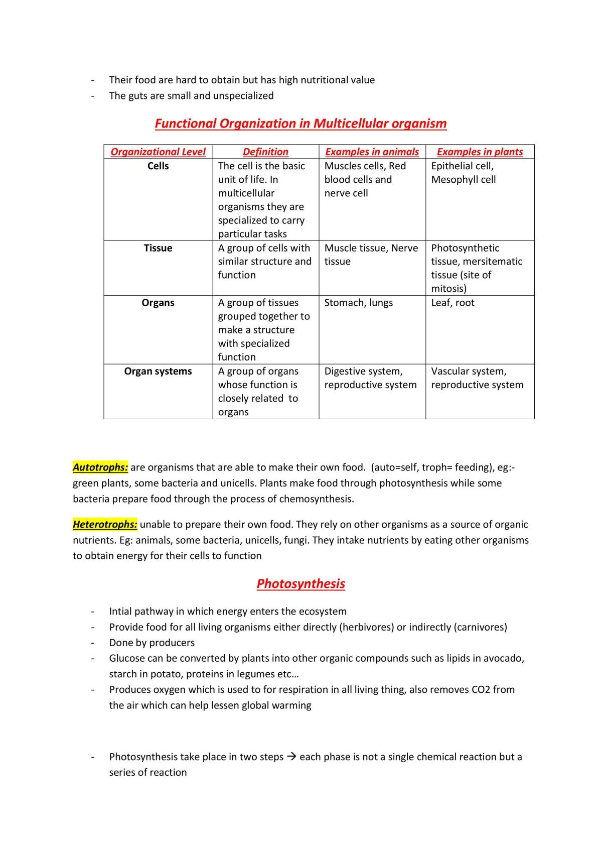 Biology Notes - Page 21