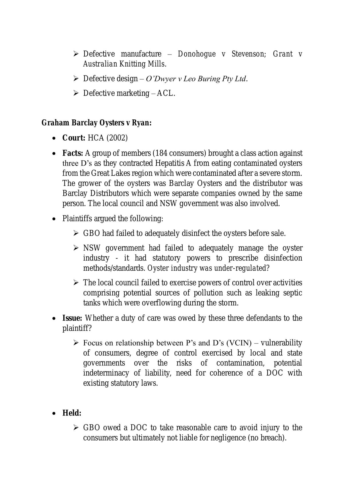 LAW203 - Final Exam Notes - Page 51
