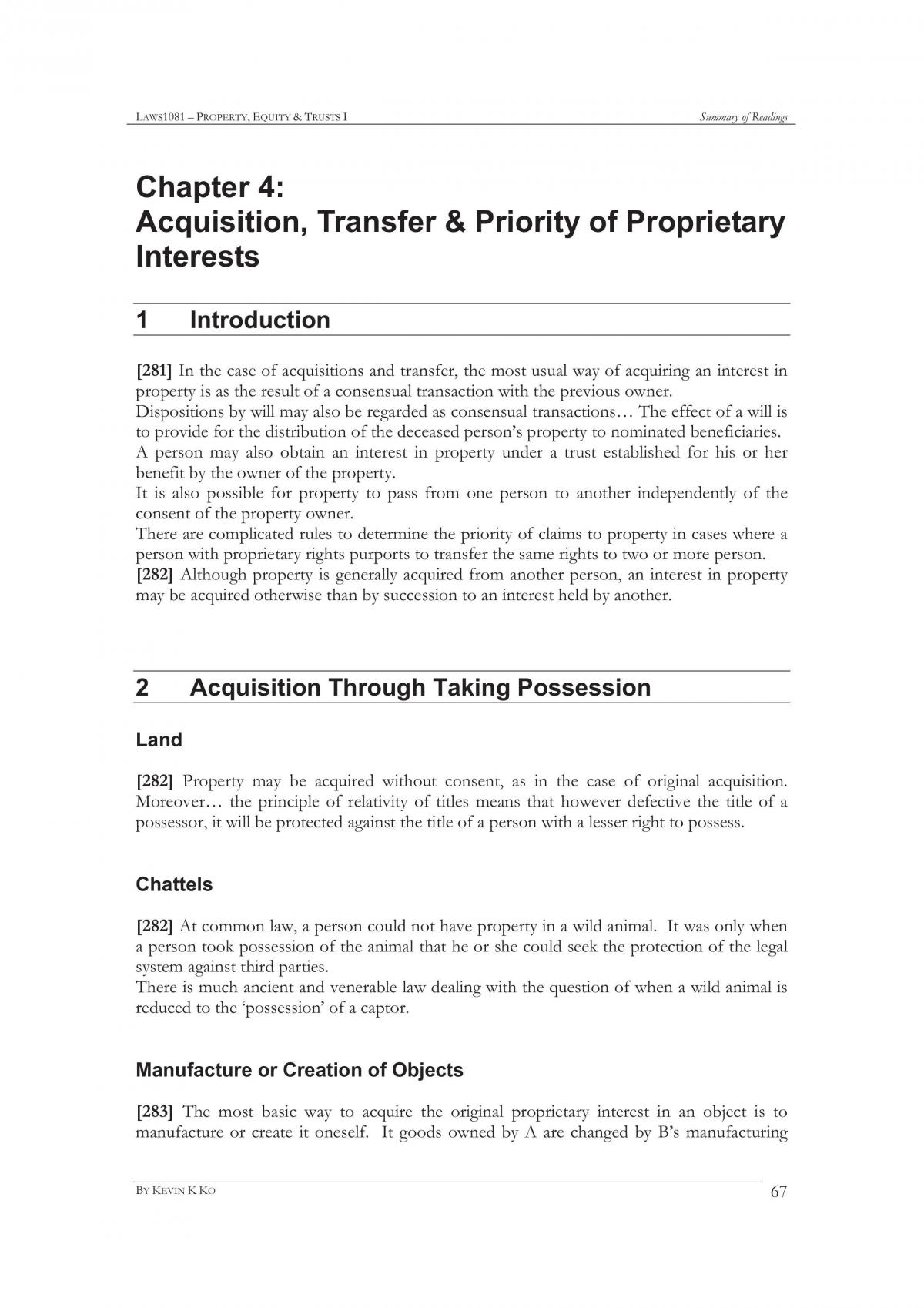 Kevin Ko'S Property Notes - Page 74