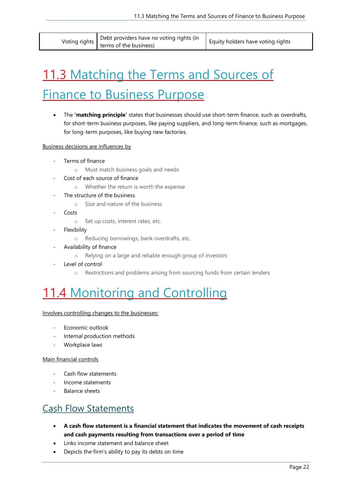 Topic 3 Business Studies Notes - Page 23