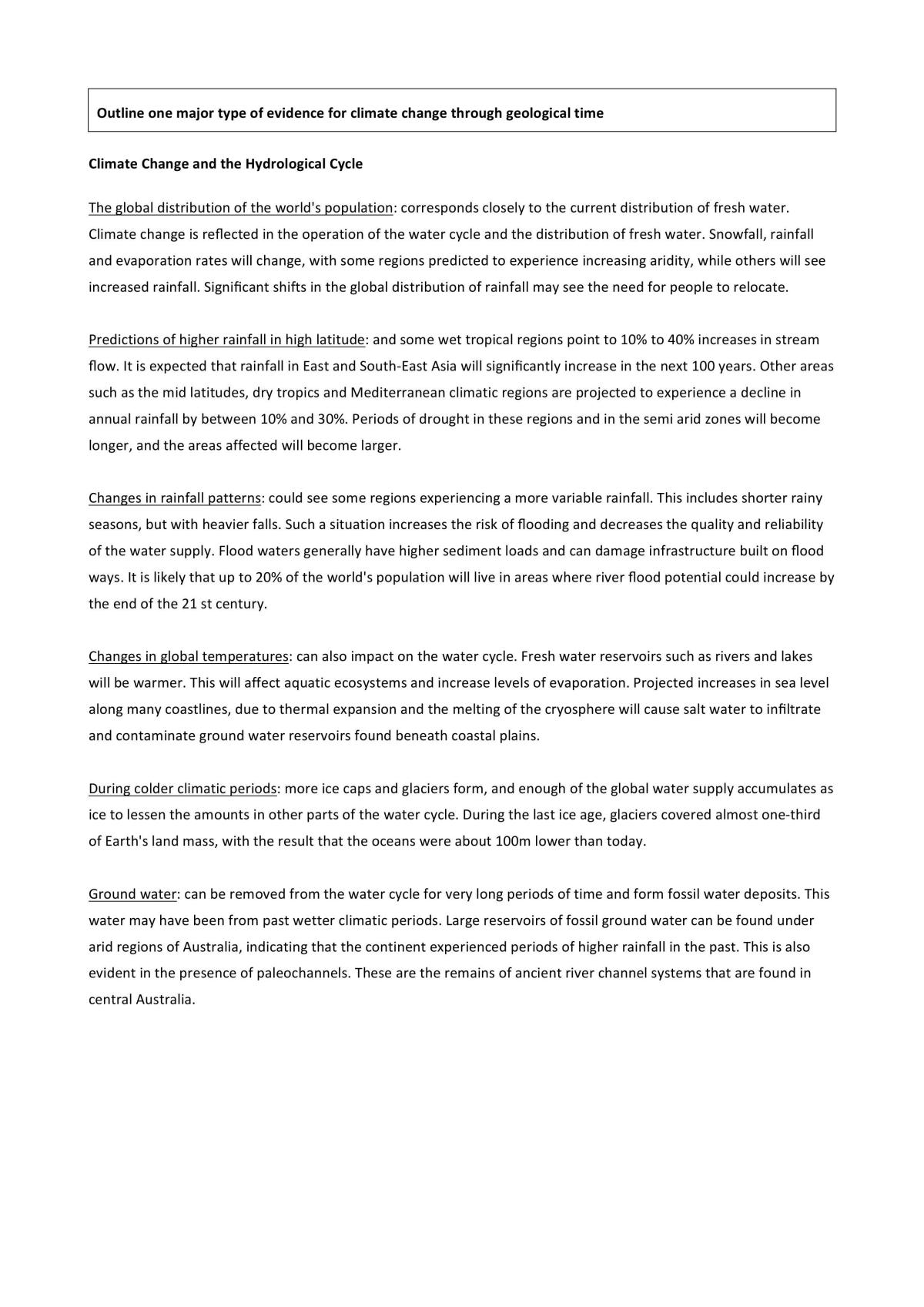 Climate Change Complete Notes - Page 23
