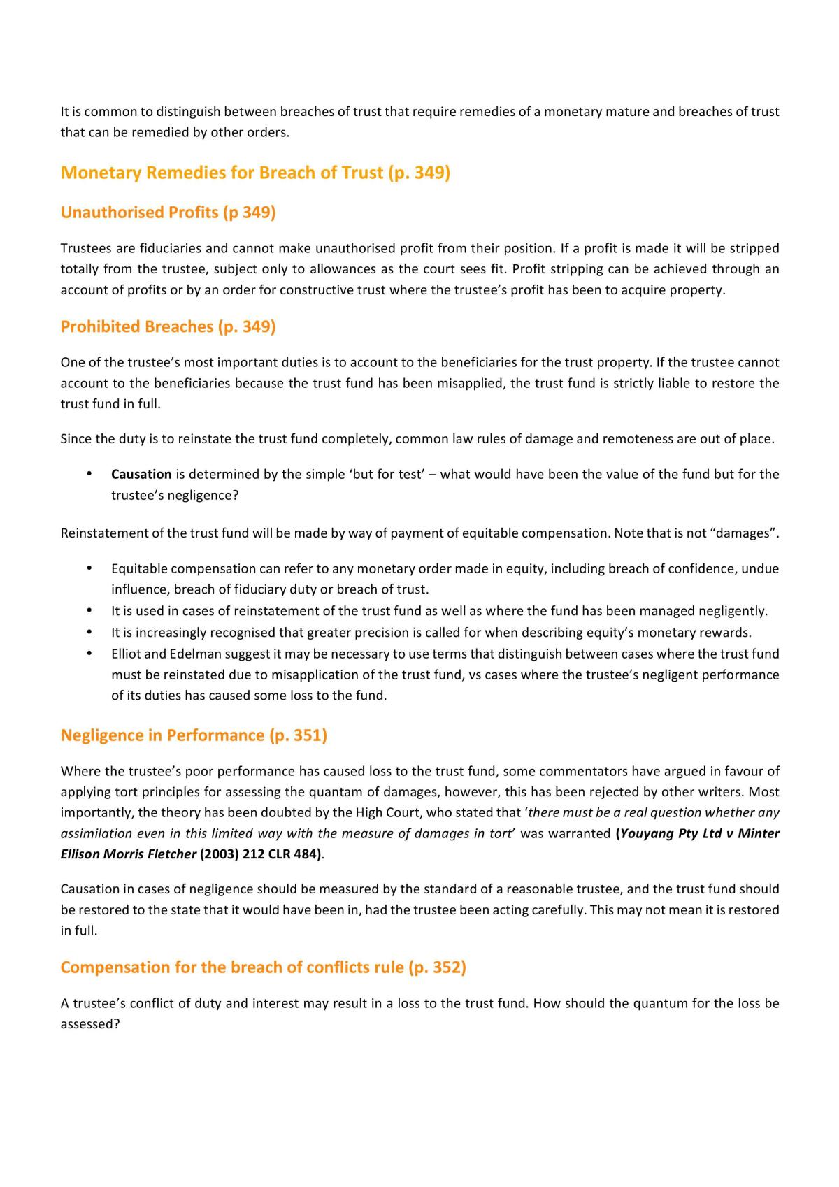 Equity and Trusts Notes - Page 72