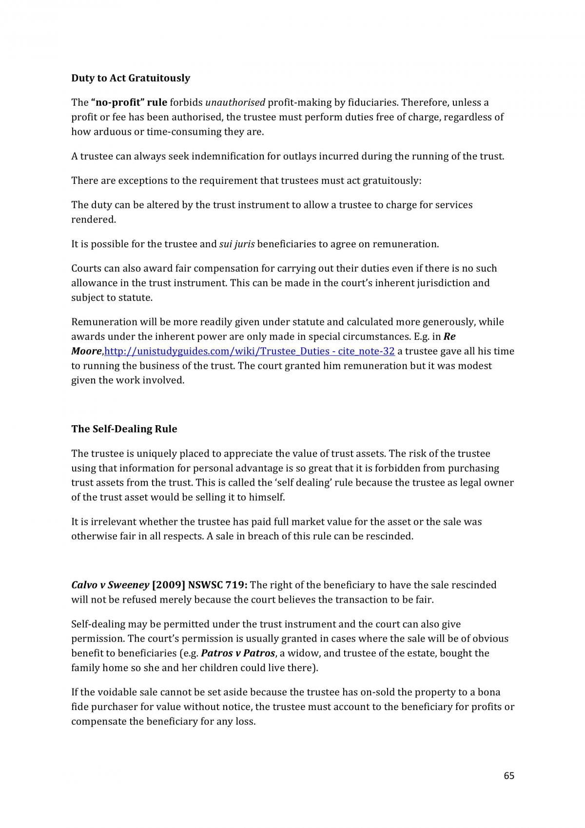 Equity and Trusts Final Notes - Page 65