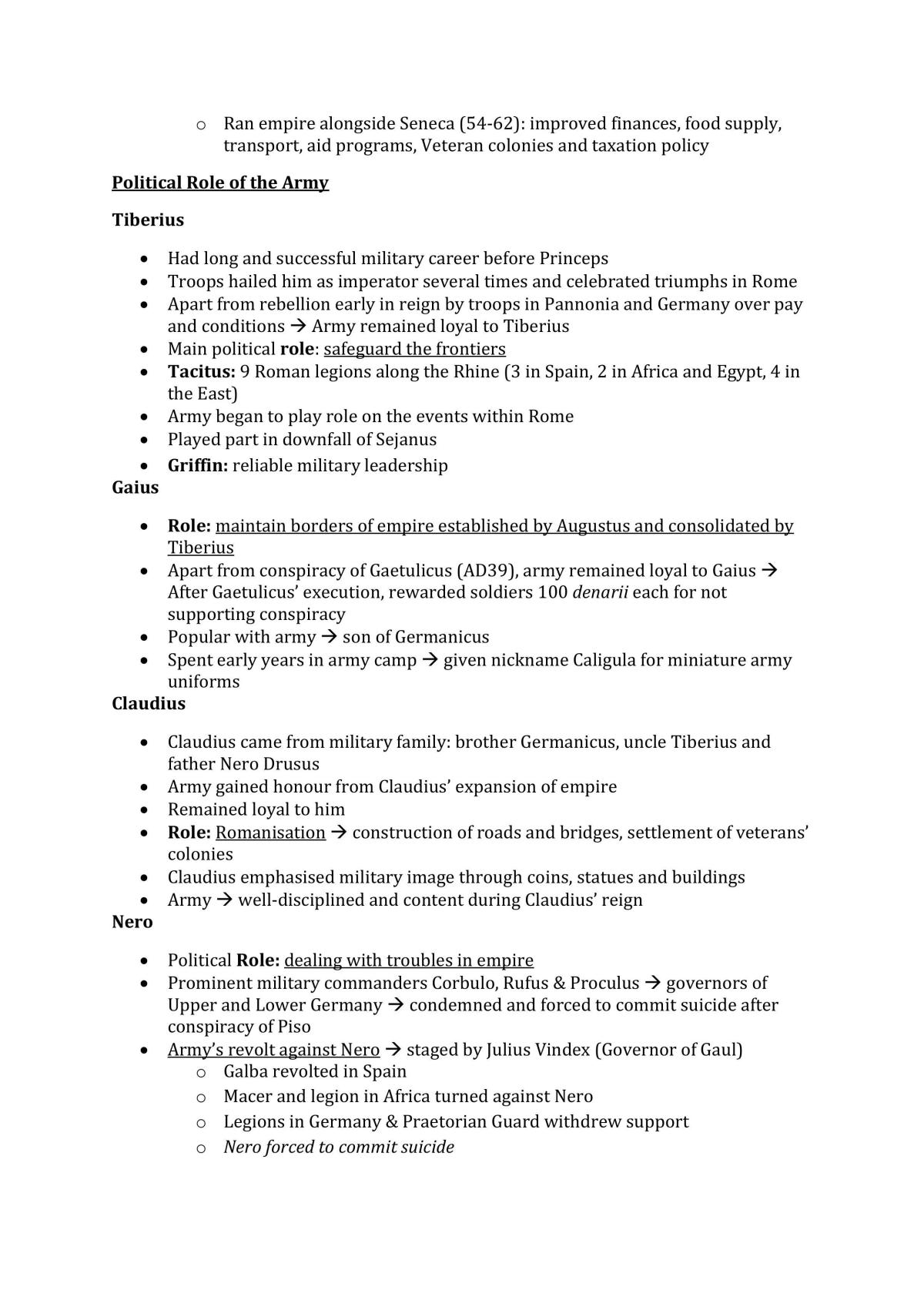 Julio -Claudian Syllabus Notes - Page 13