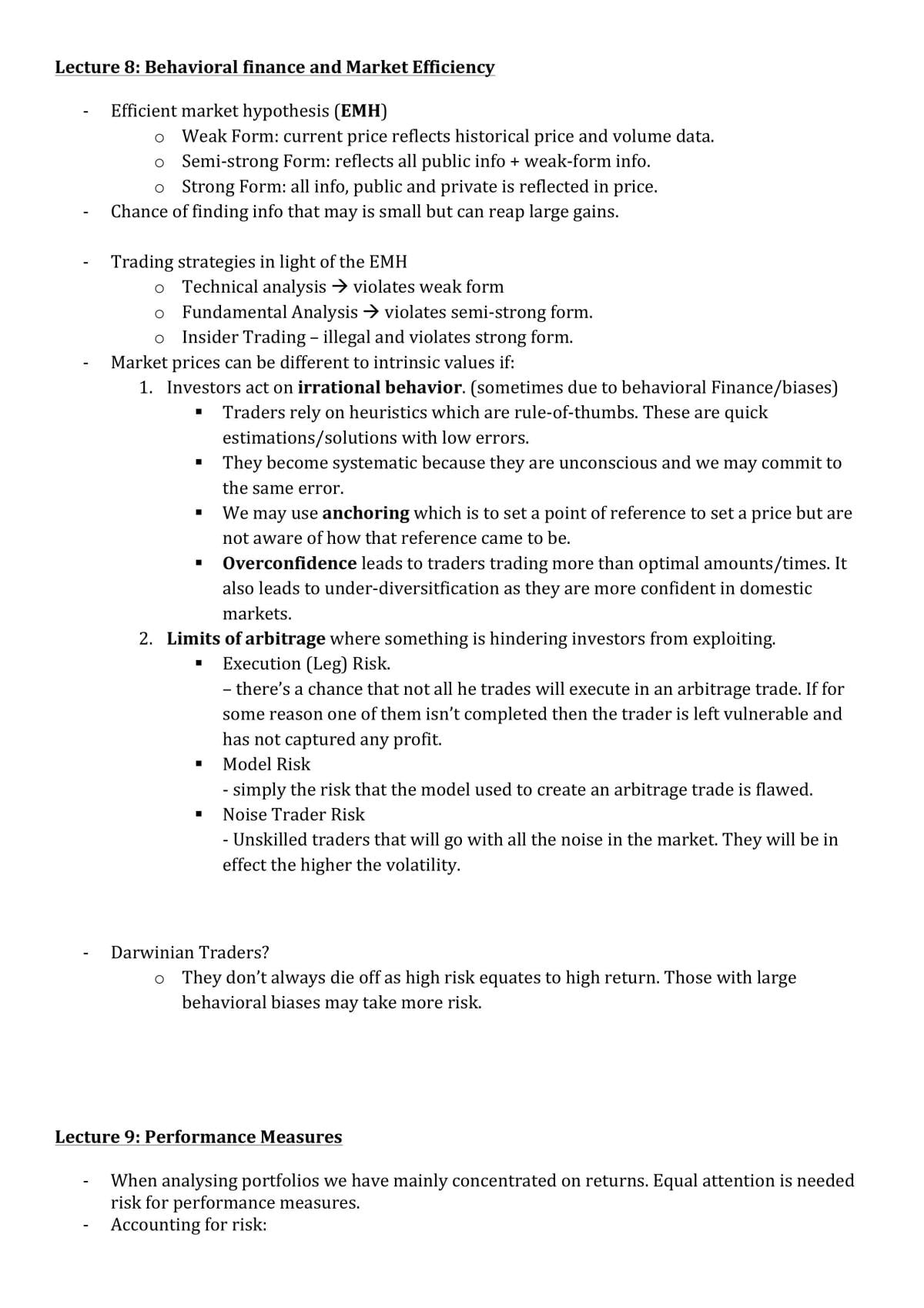 FINS2624 Final Notes - Page 10
