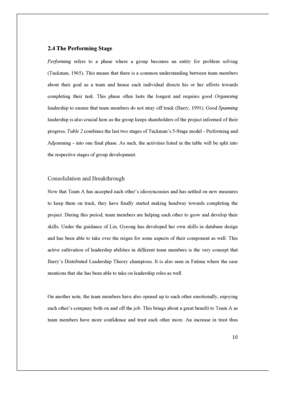 Organizational Behavior Group Assignment - Page 12