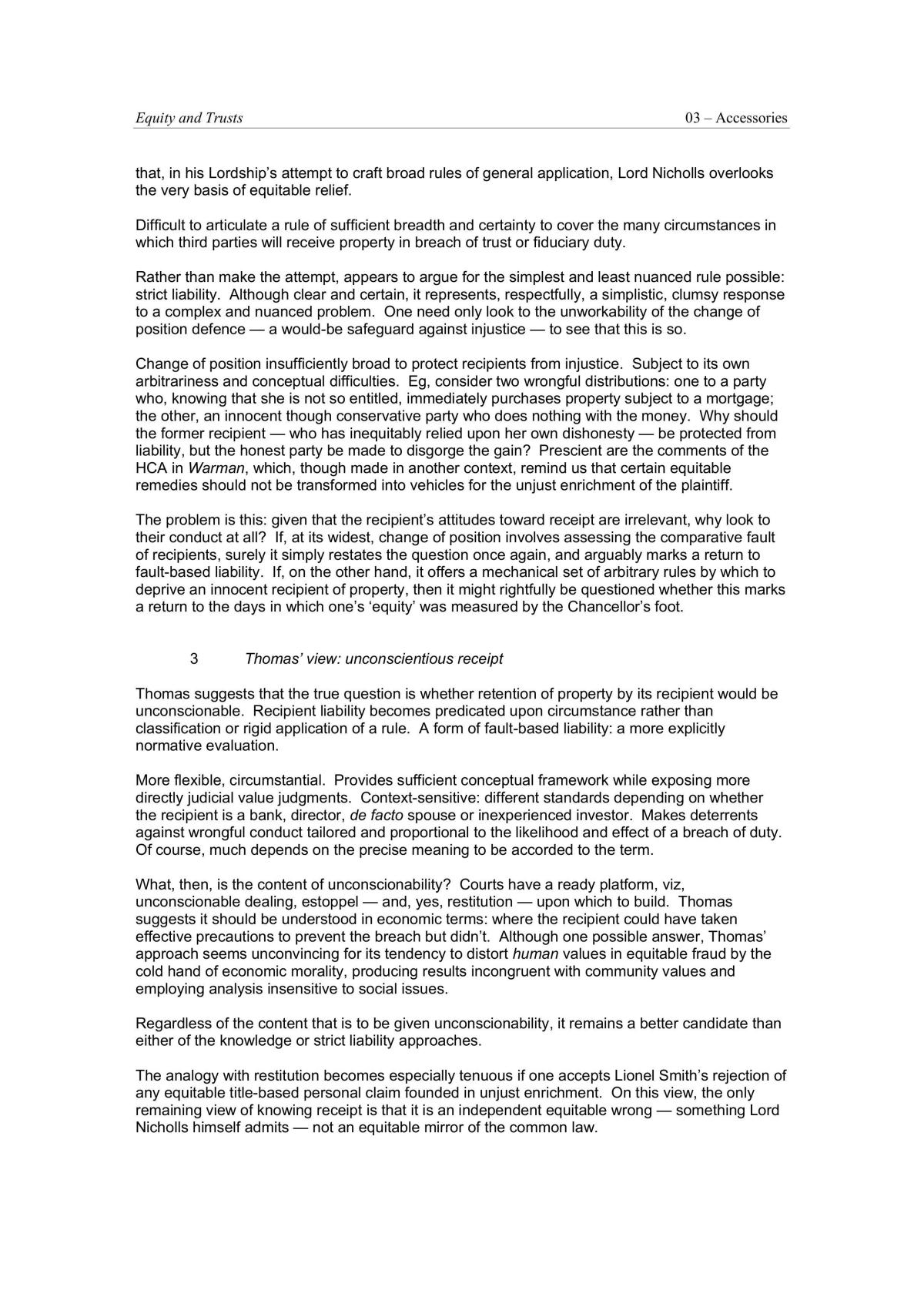 Equity and Trusts - Accessories - Page 21