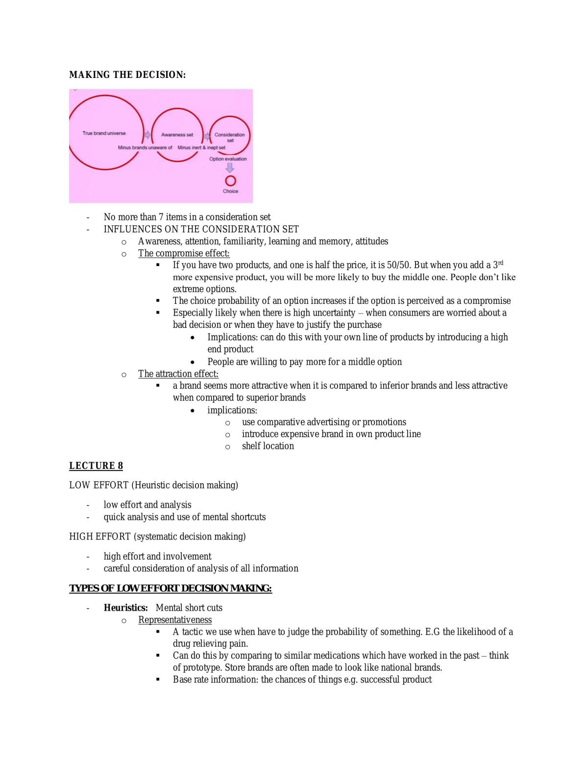 Buyer Behaviour Full Notes - Page 15
