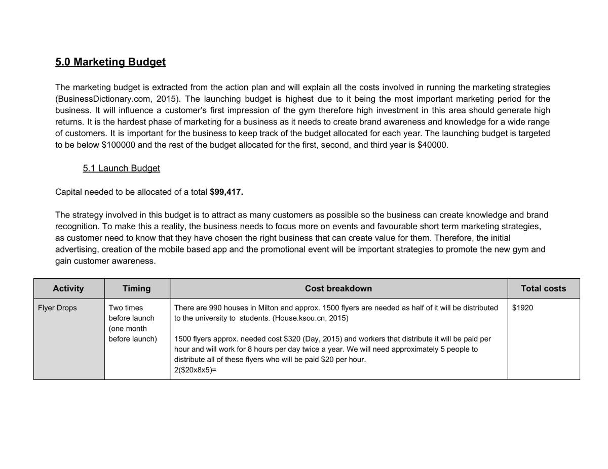 Marketing Plan - Page 10