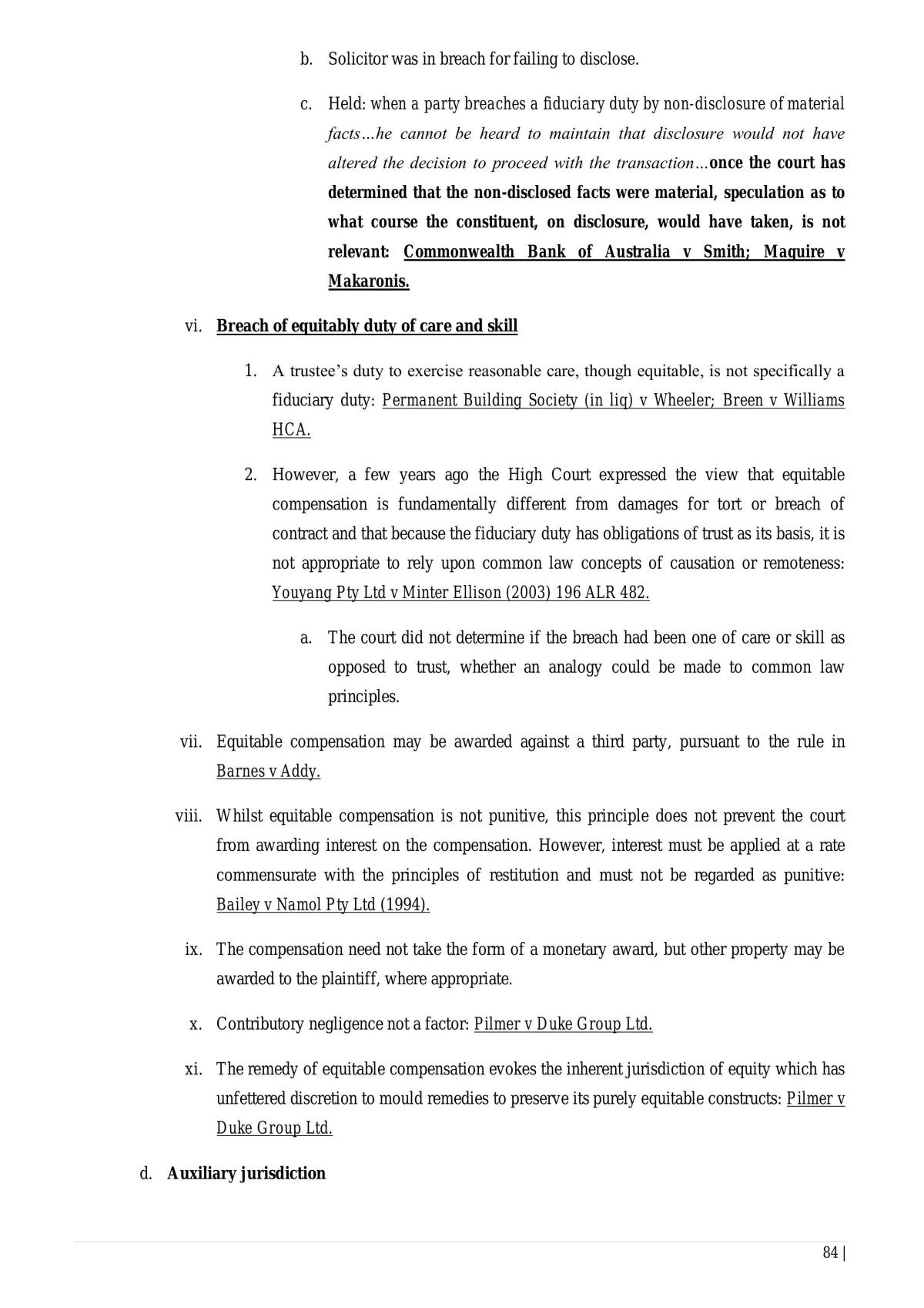 Remedies Notes - Page 84