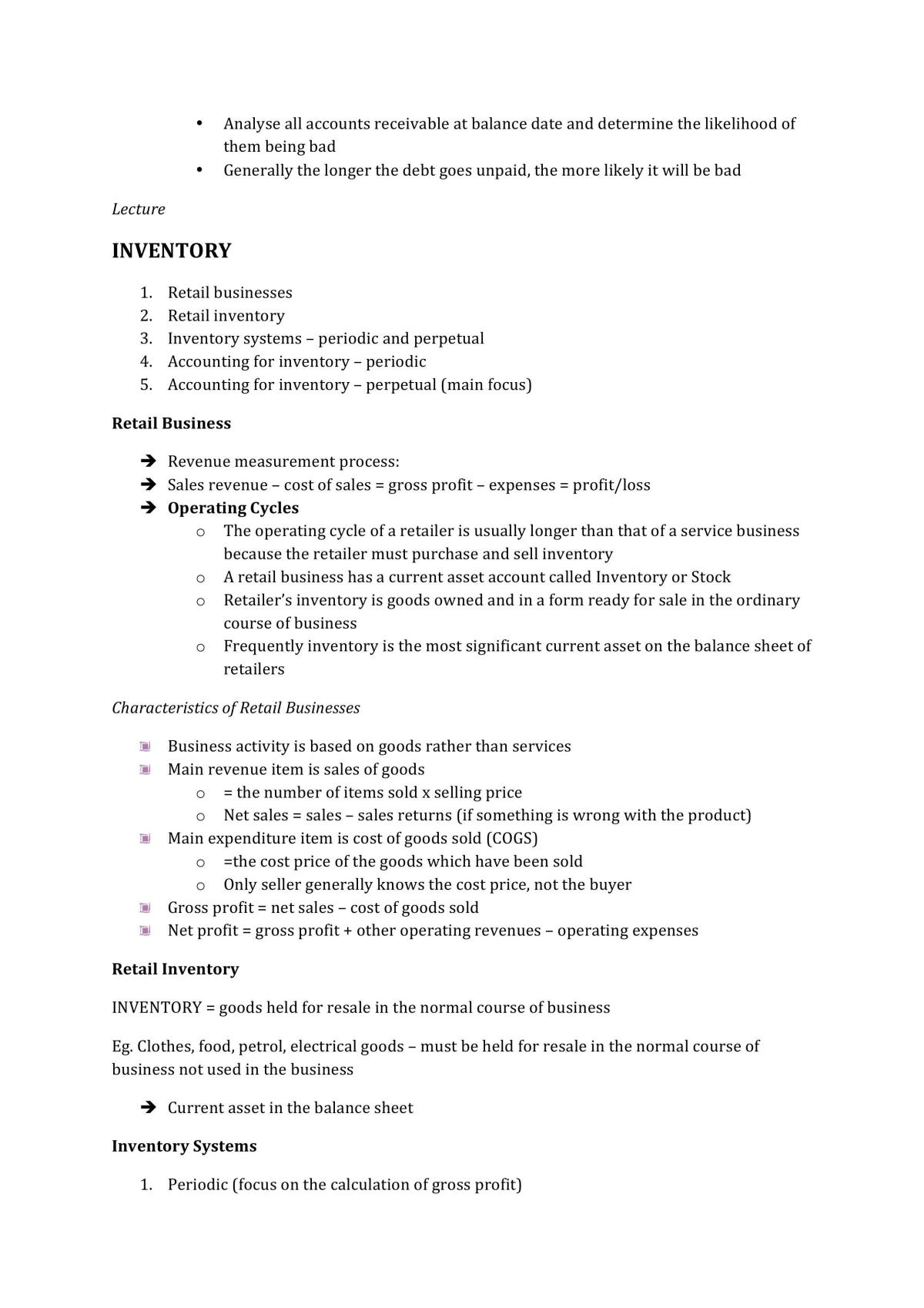 BSB110 Complete Study Notes - Page 30