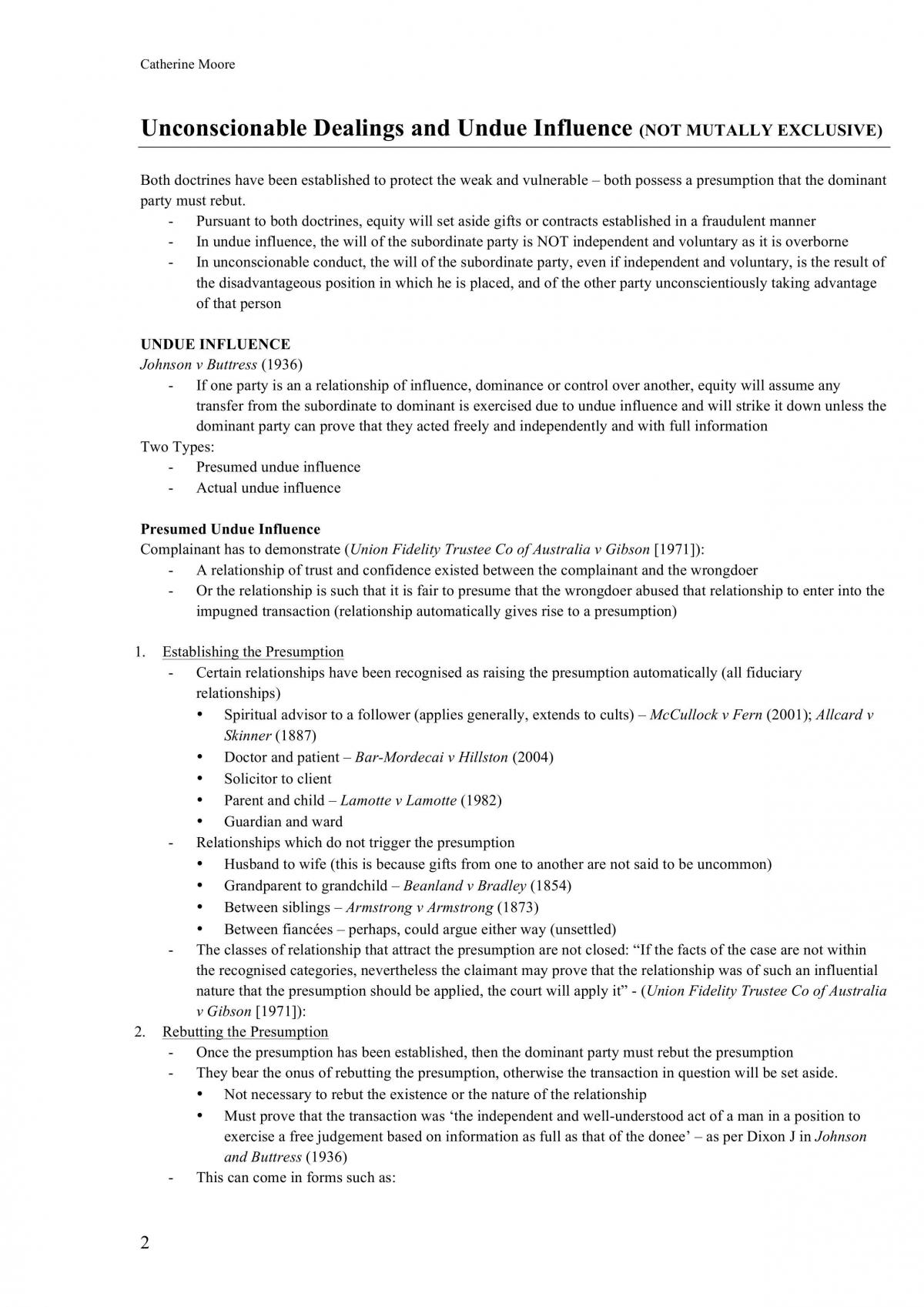 Equity Notes - Page 2